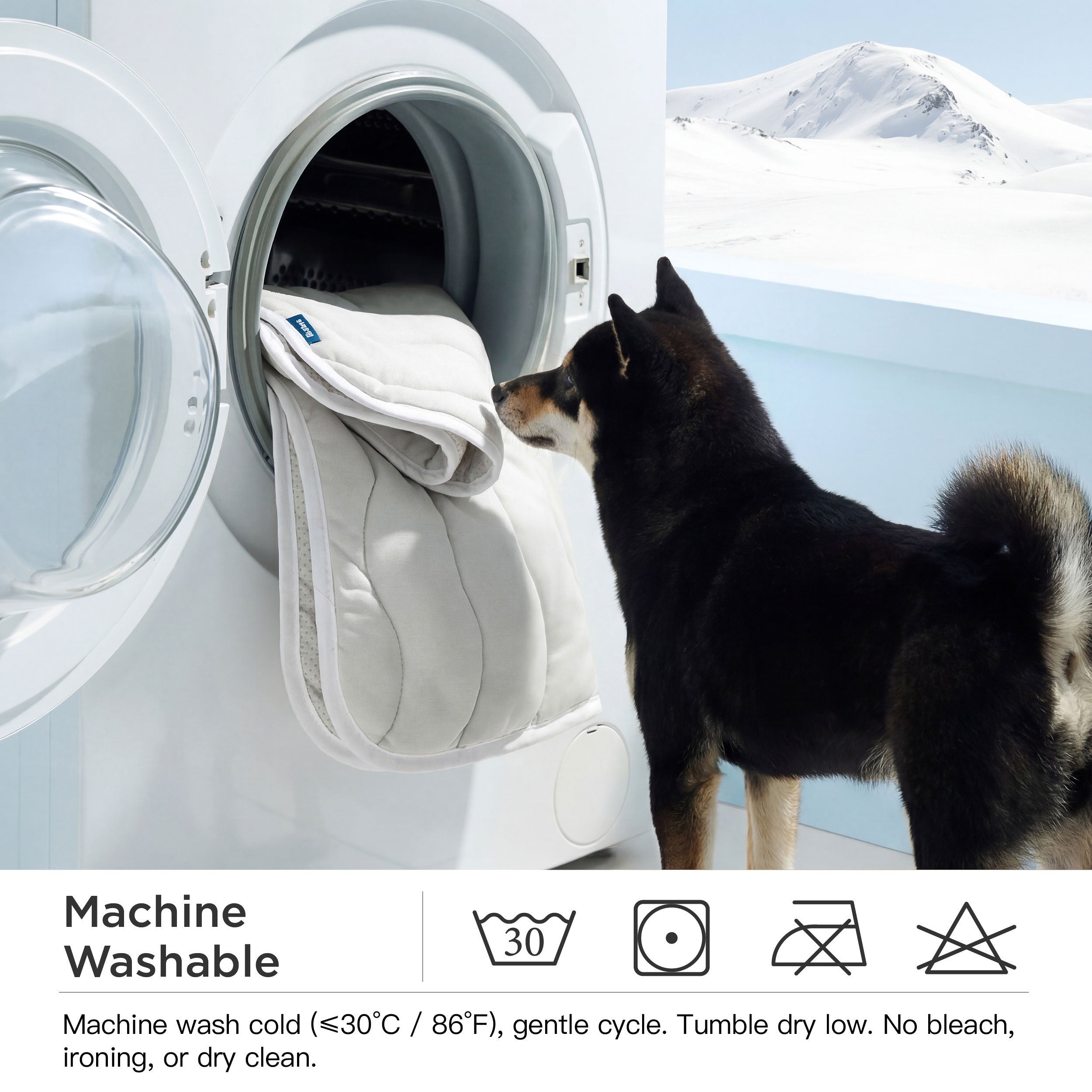 Wave Cooling Dog Mat