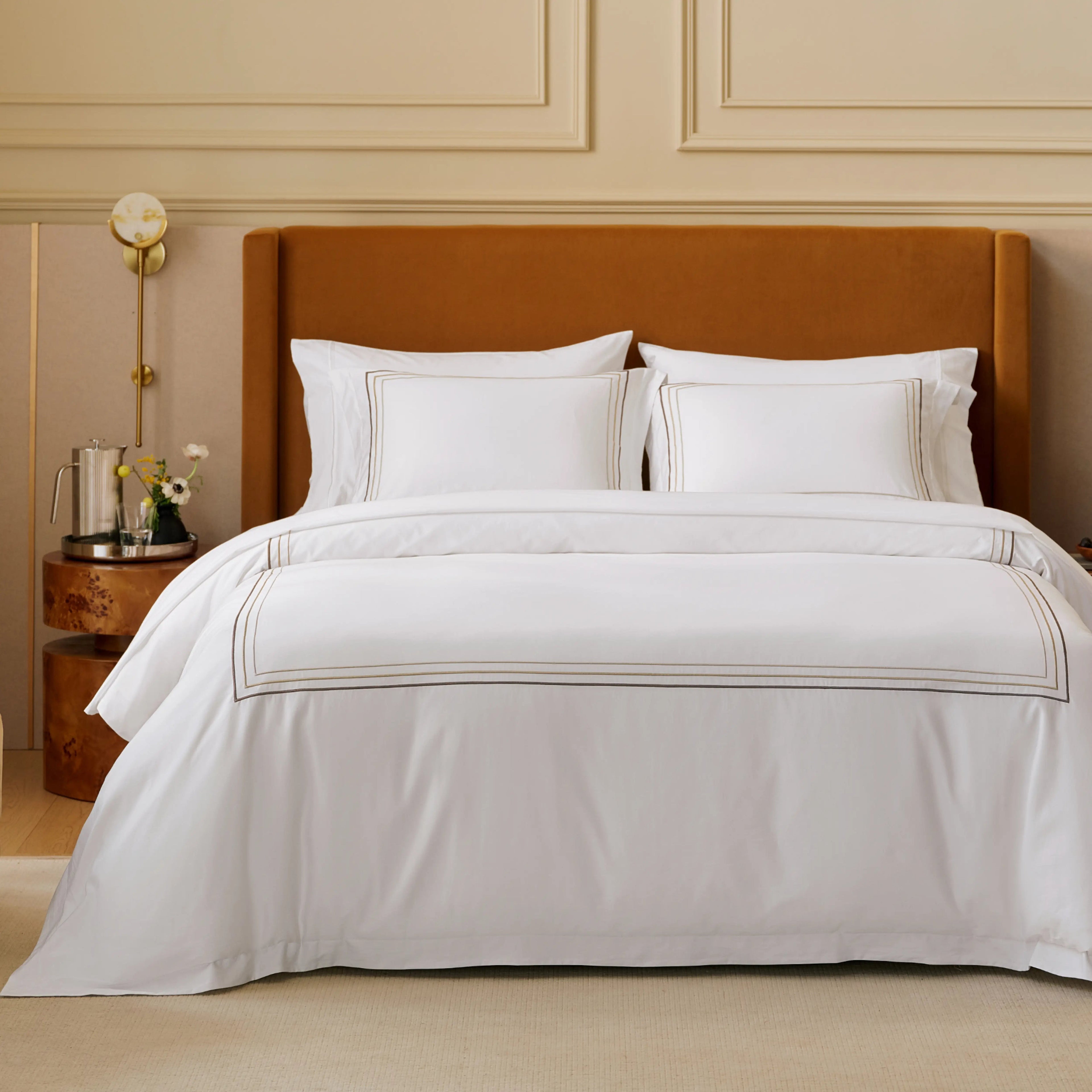 PureWovenTM Giza Egyptian Cotton Duvet Cover Set