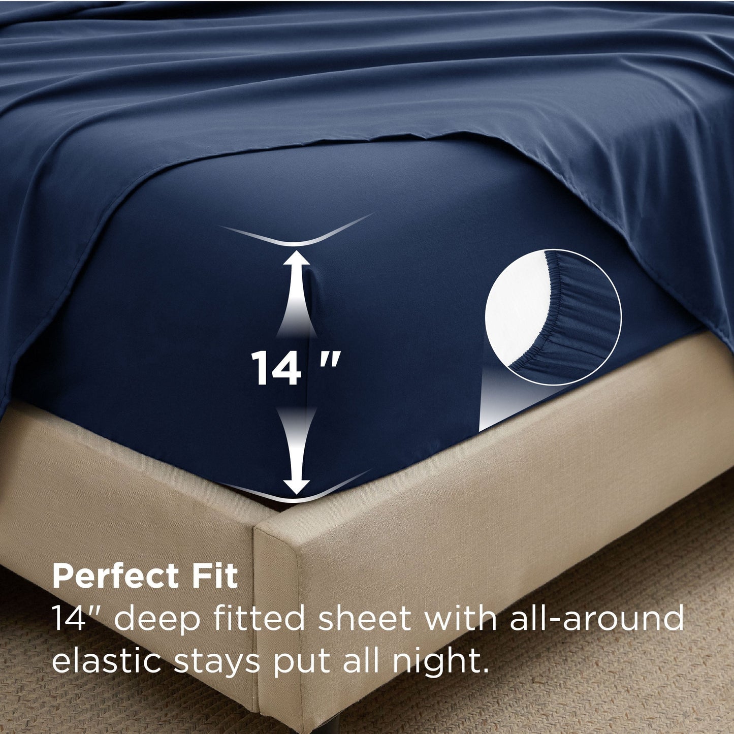 Diamond Quilted Bed-in-a-bag