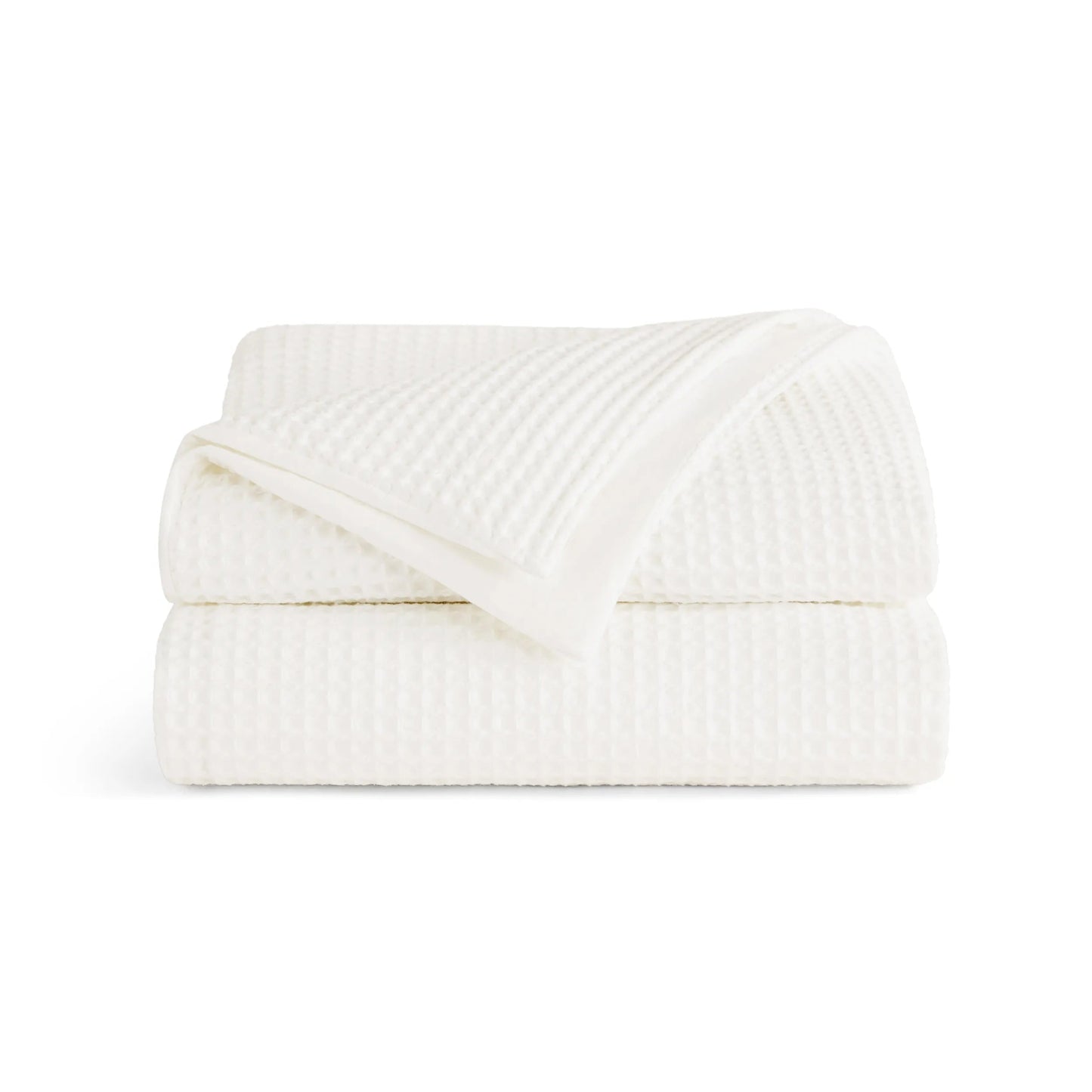 PureWovenTM Cotton Waffle Weave Duvet Cover