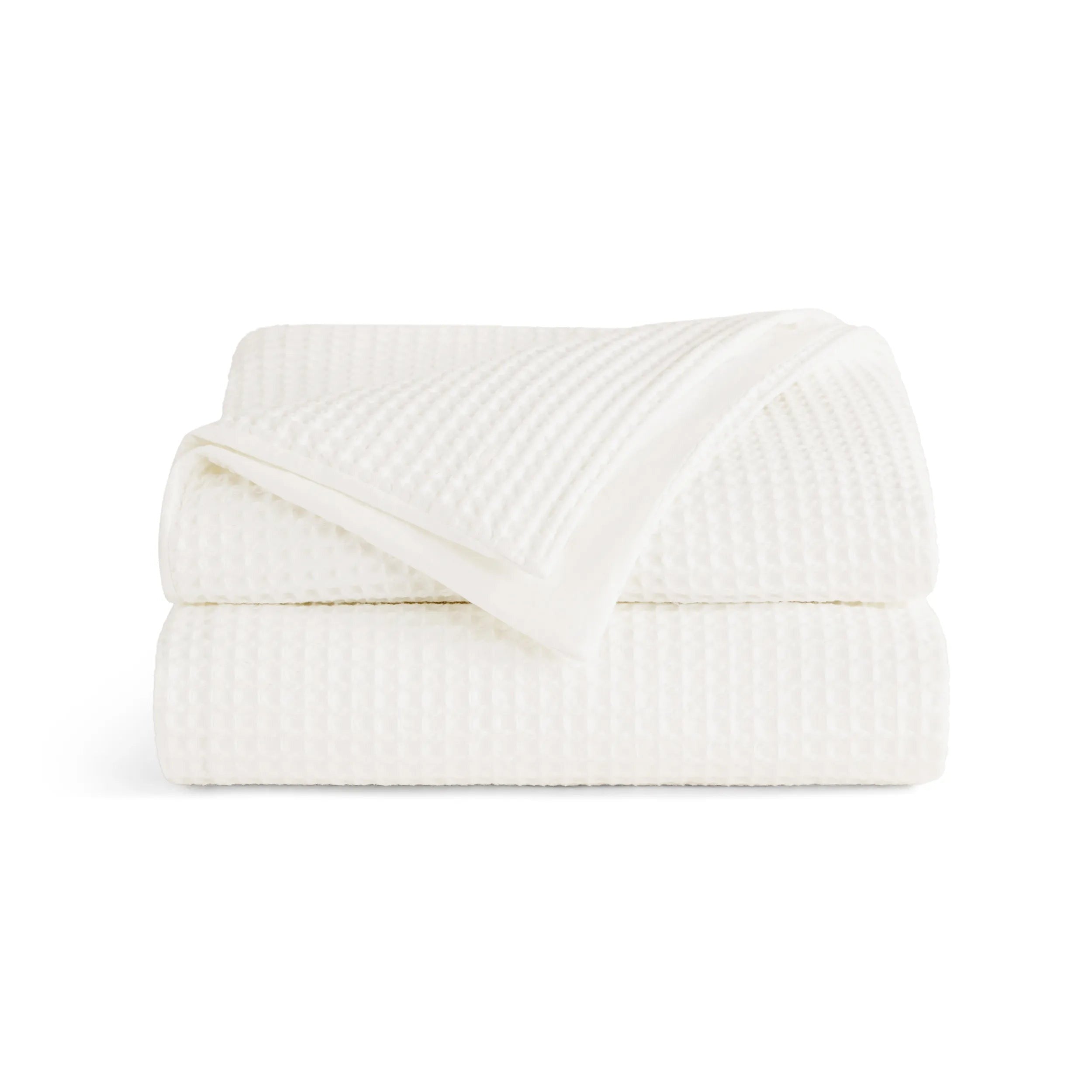 PureWovenTM Cotton Waffle Weave Duvet Cover