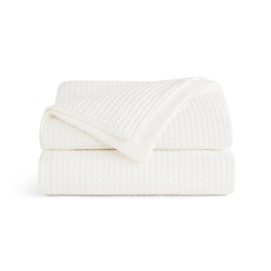 PureWovenTM Cotton Waffle Weave Duvet Cover