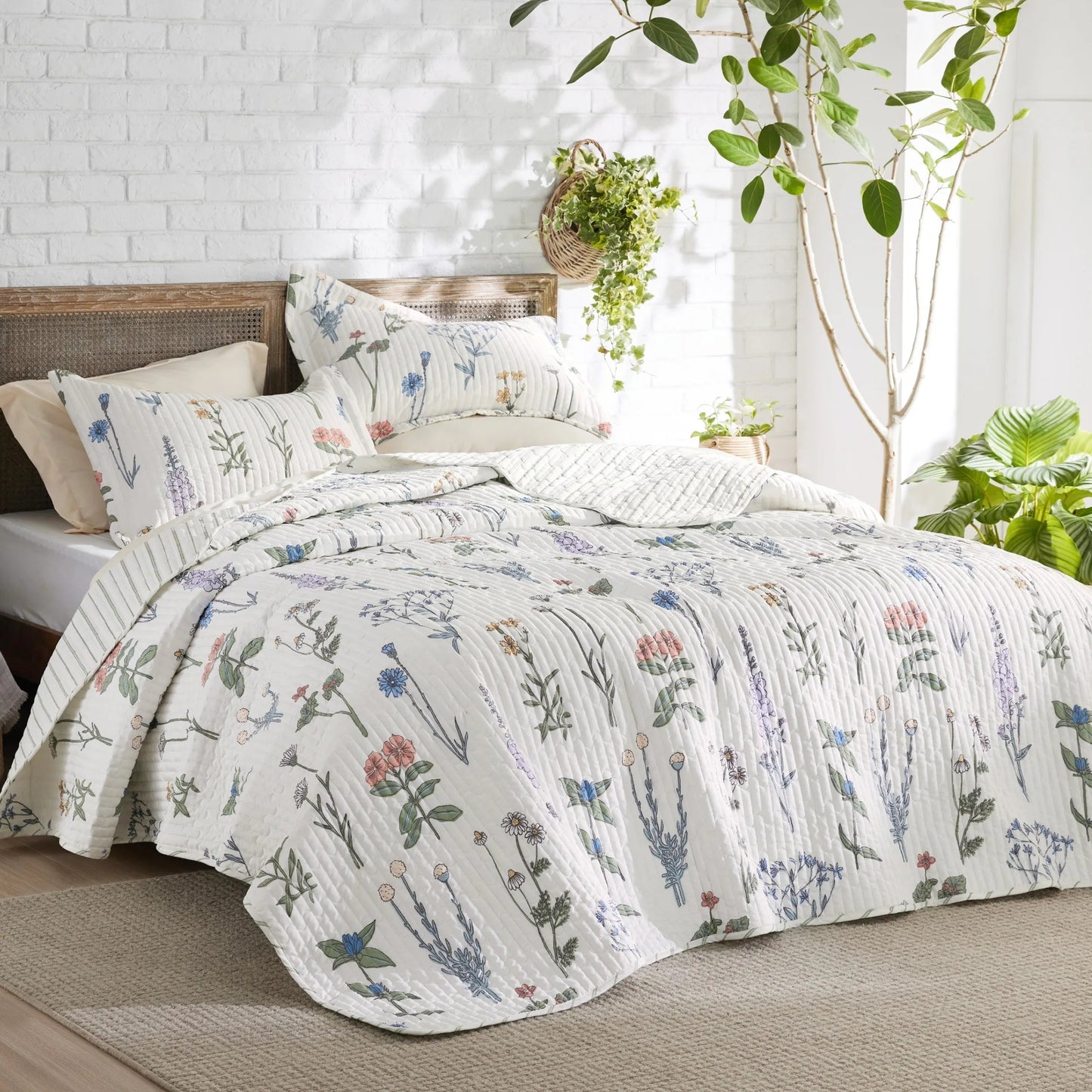Botanical Quilt Set