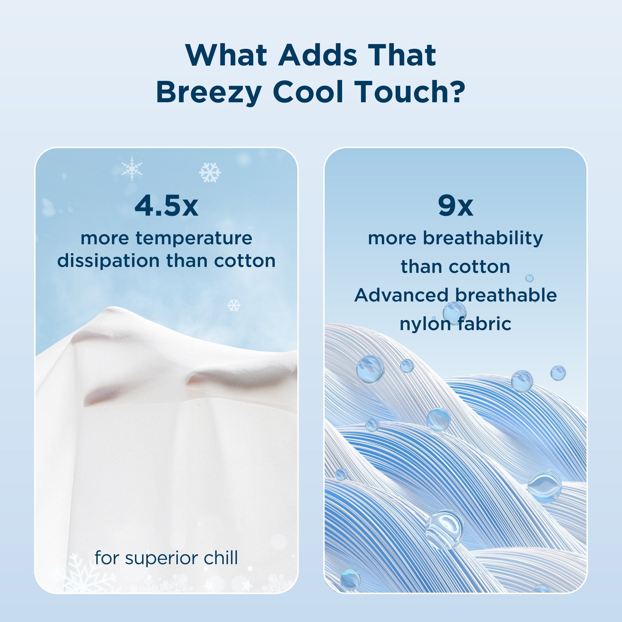 Nylon Cooling Comforter