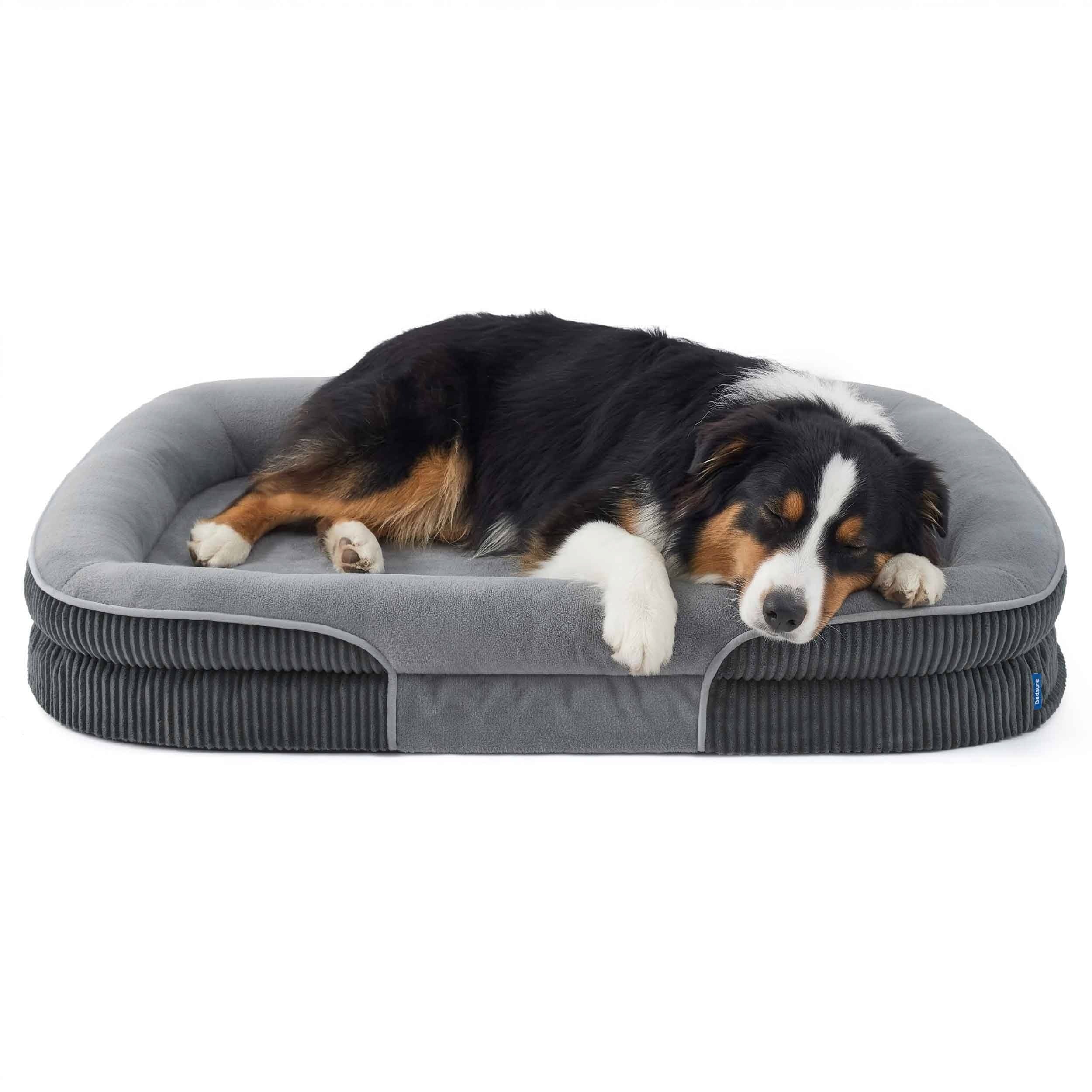 Oval Bolster Dog Bed