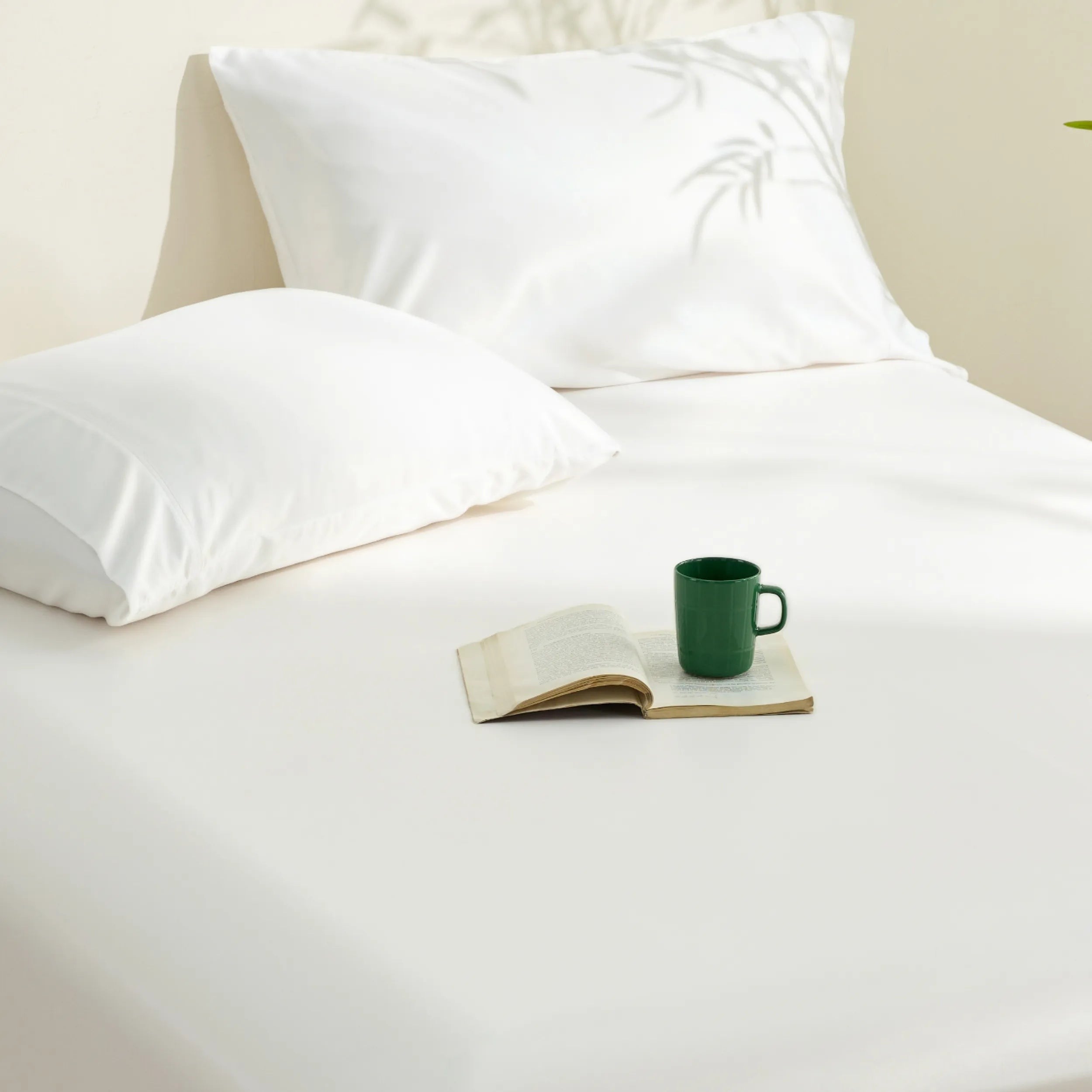 PureWovenTM Organically Grown Bamboo Viscose Fitted Sheet Set