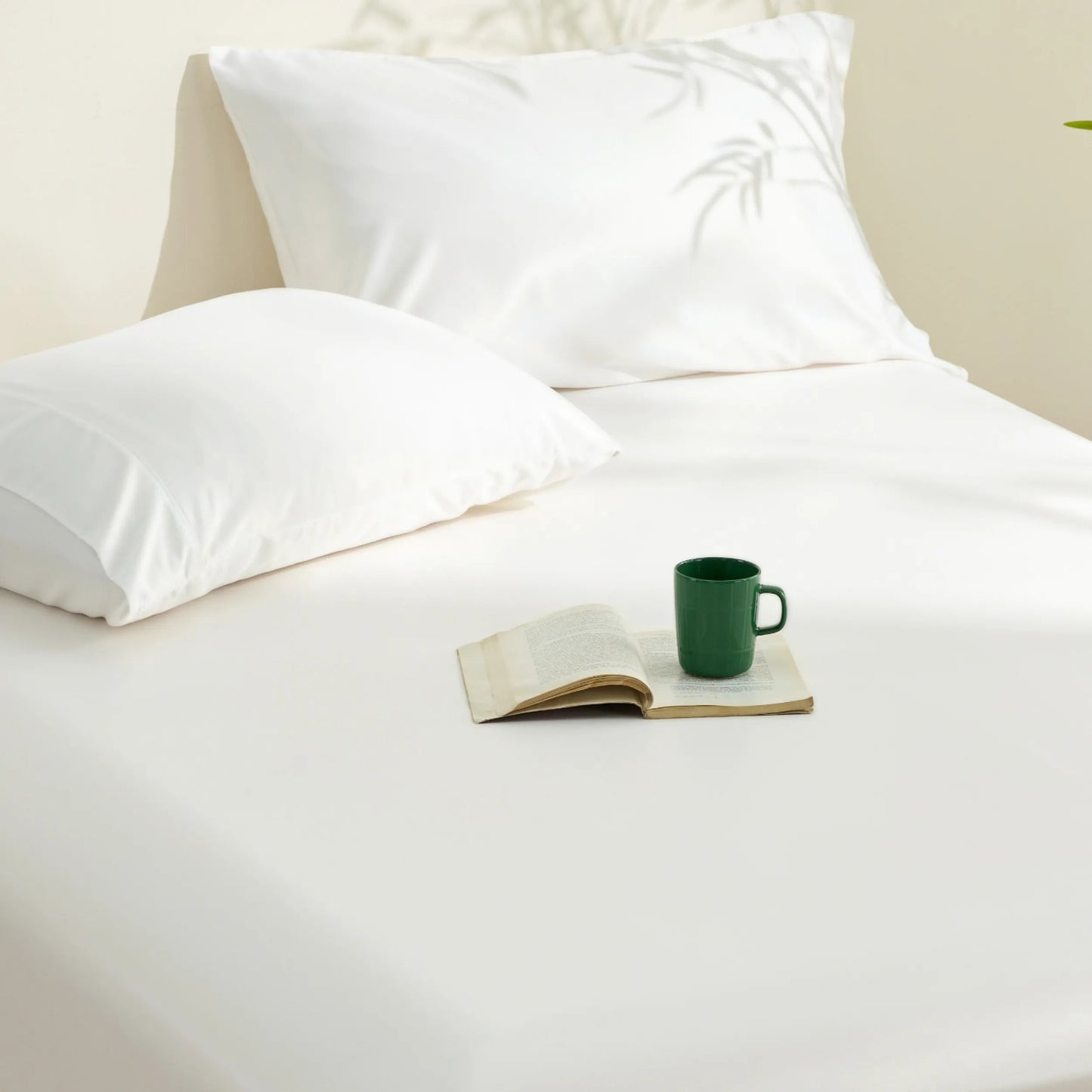 PureWovenTM Organically Grown Bamboo Viscose Fitted Sheet Set