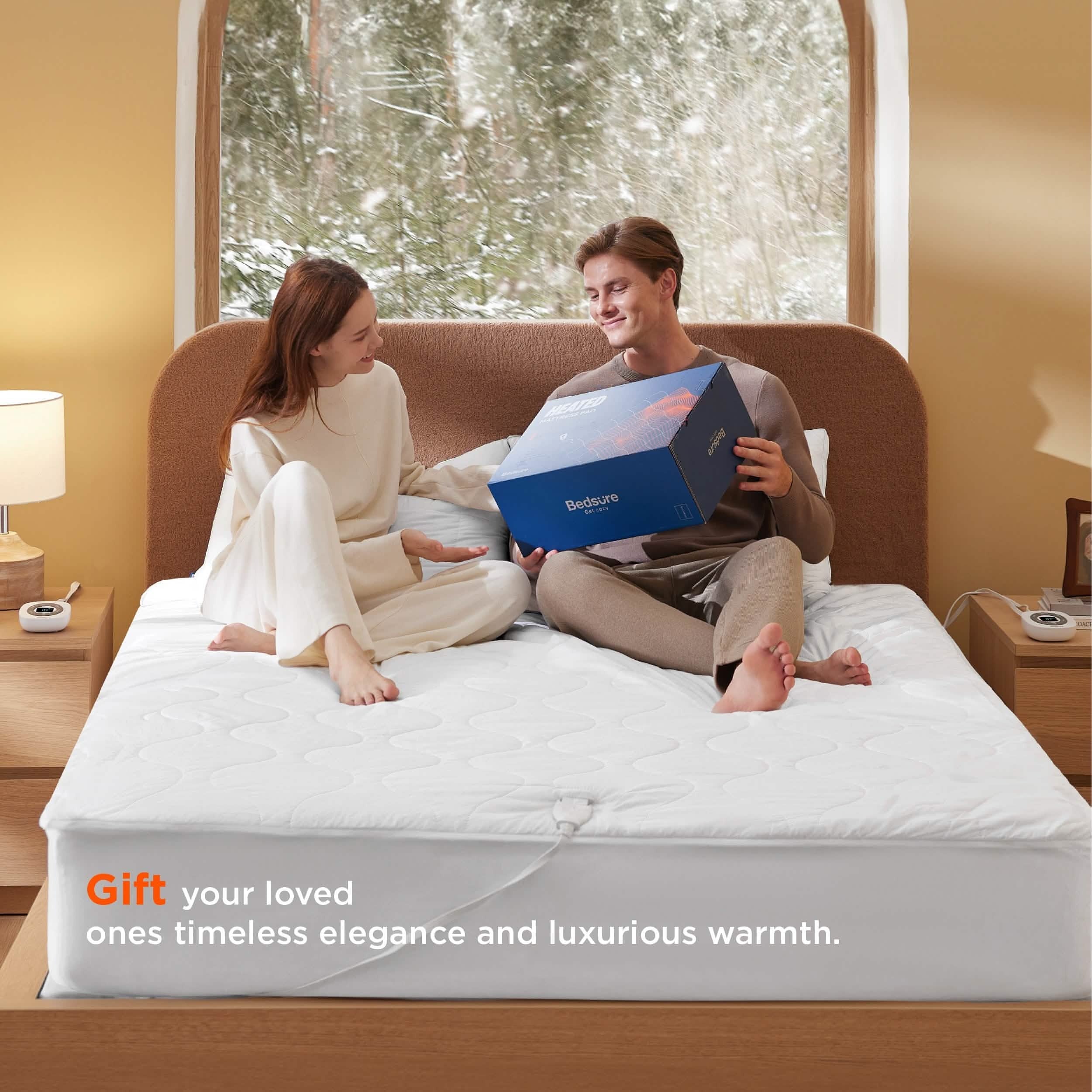 Waterproof Cotton Heated Mattress Pad