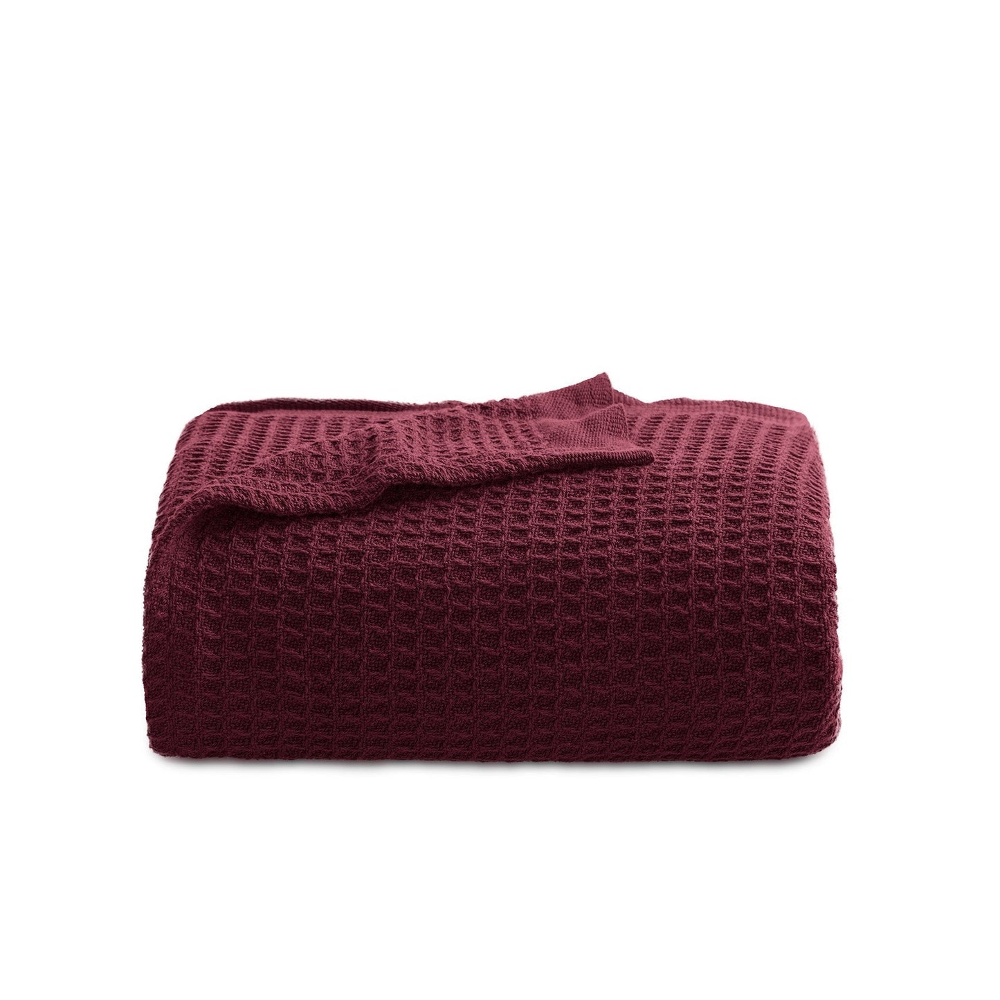 Cotton Waffle Weave Blanket