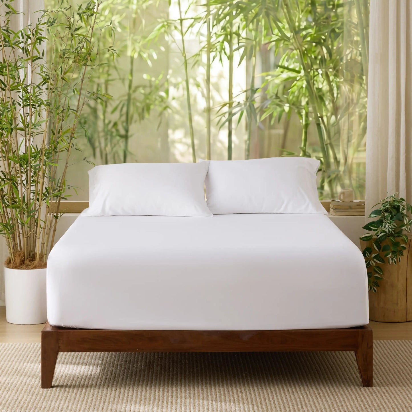 Rayon Derived From Bamboo Fitted Sheet