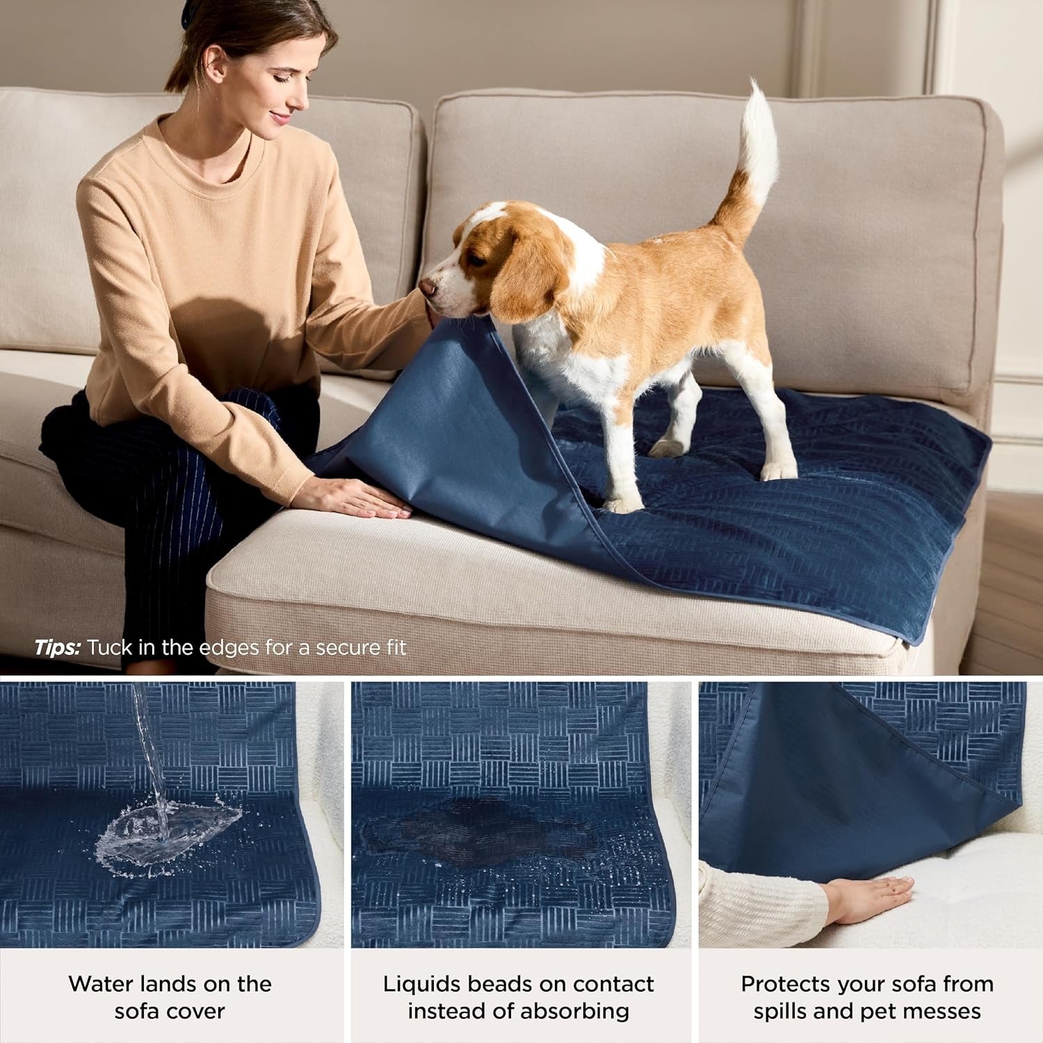 Lightweight Pet Couch Cover
