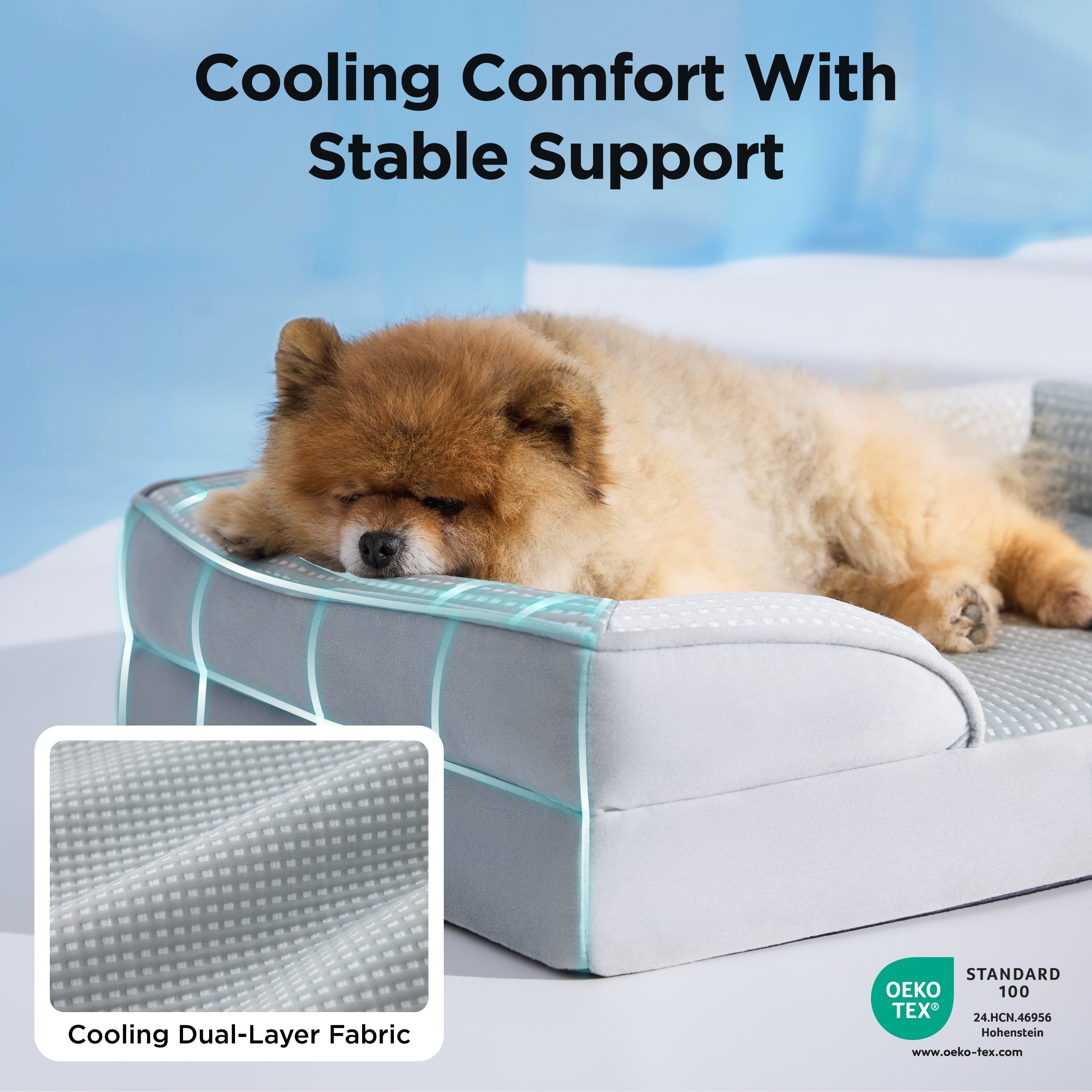 Orthopedic Cooling Pet Sofa