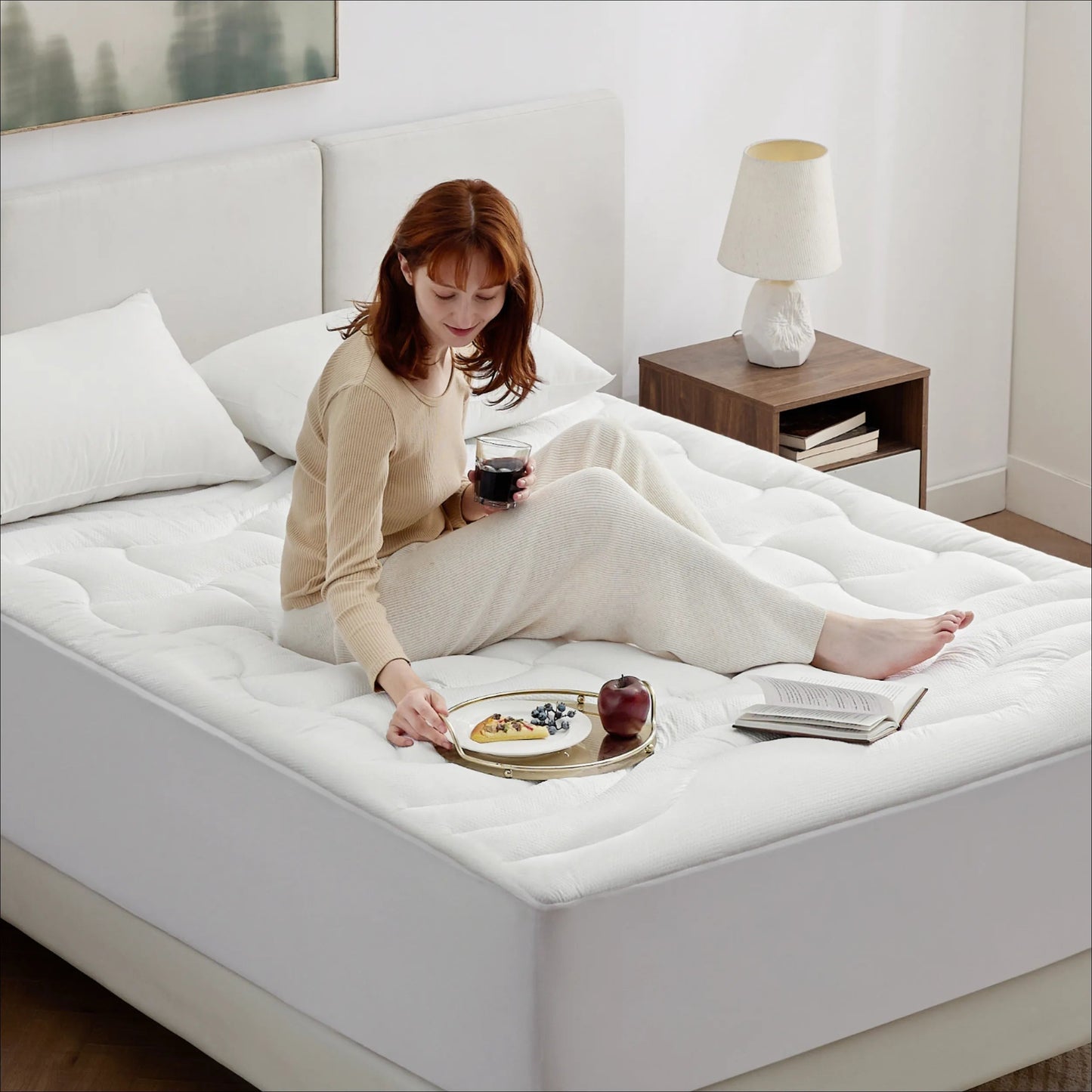 Three-Zone Waterproof Mattress Pad