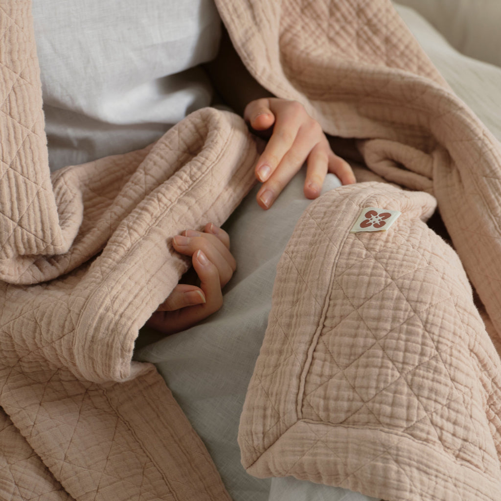 PureWovenTM 8-Layer Cotton Muslin Blanket