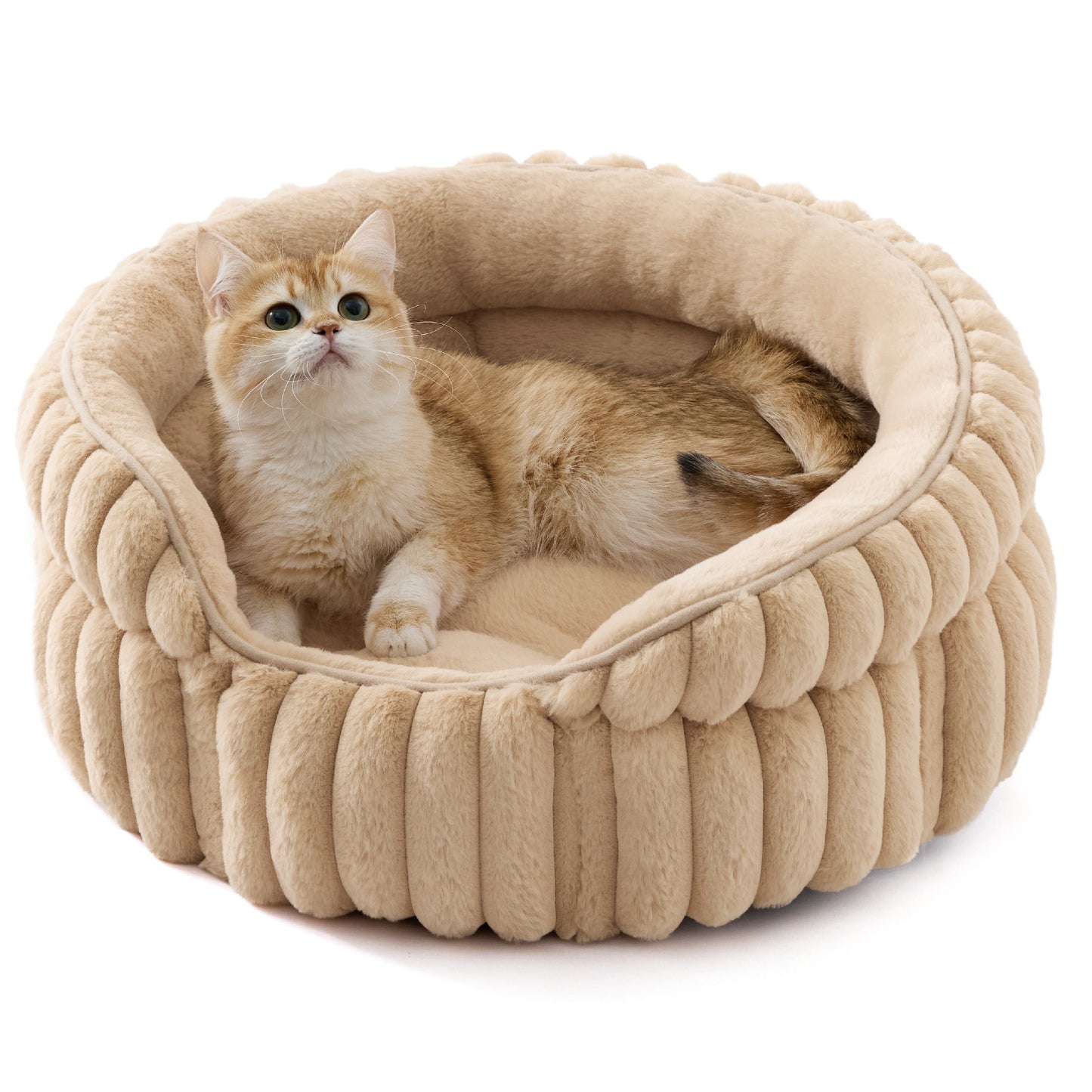 ComfyFleeceTM Dual-layer Cat Bed