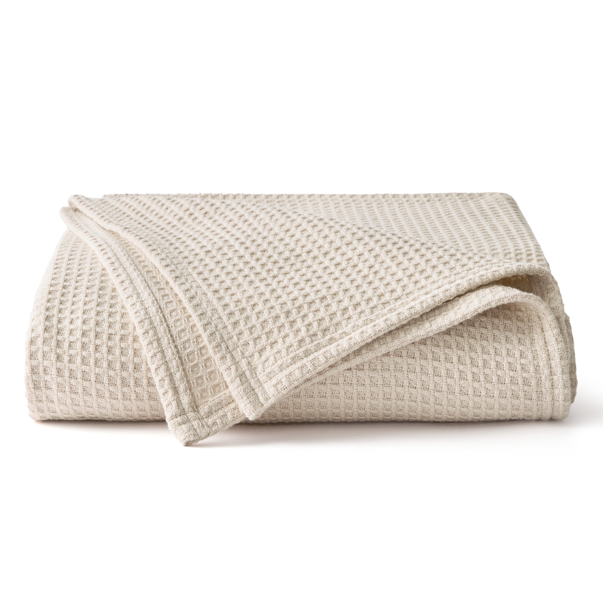 Pure Cotton Basket Weave Blanket