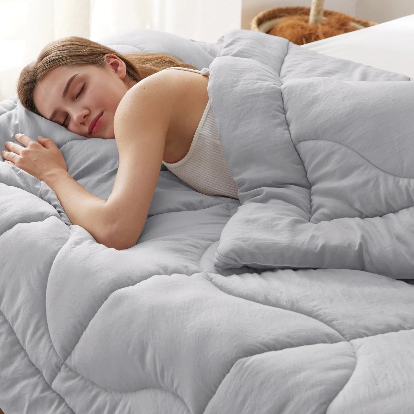 Prewashed Quilted Comforter