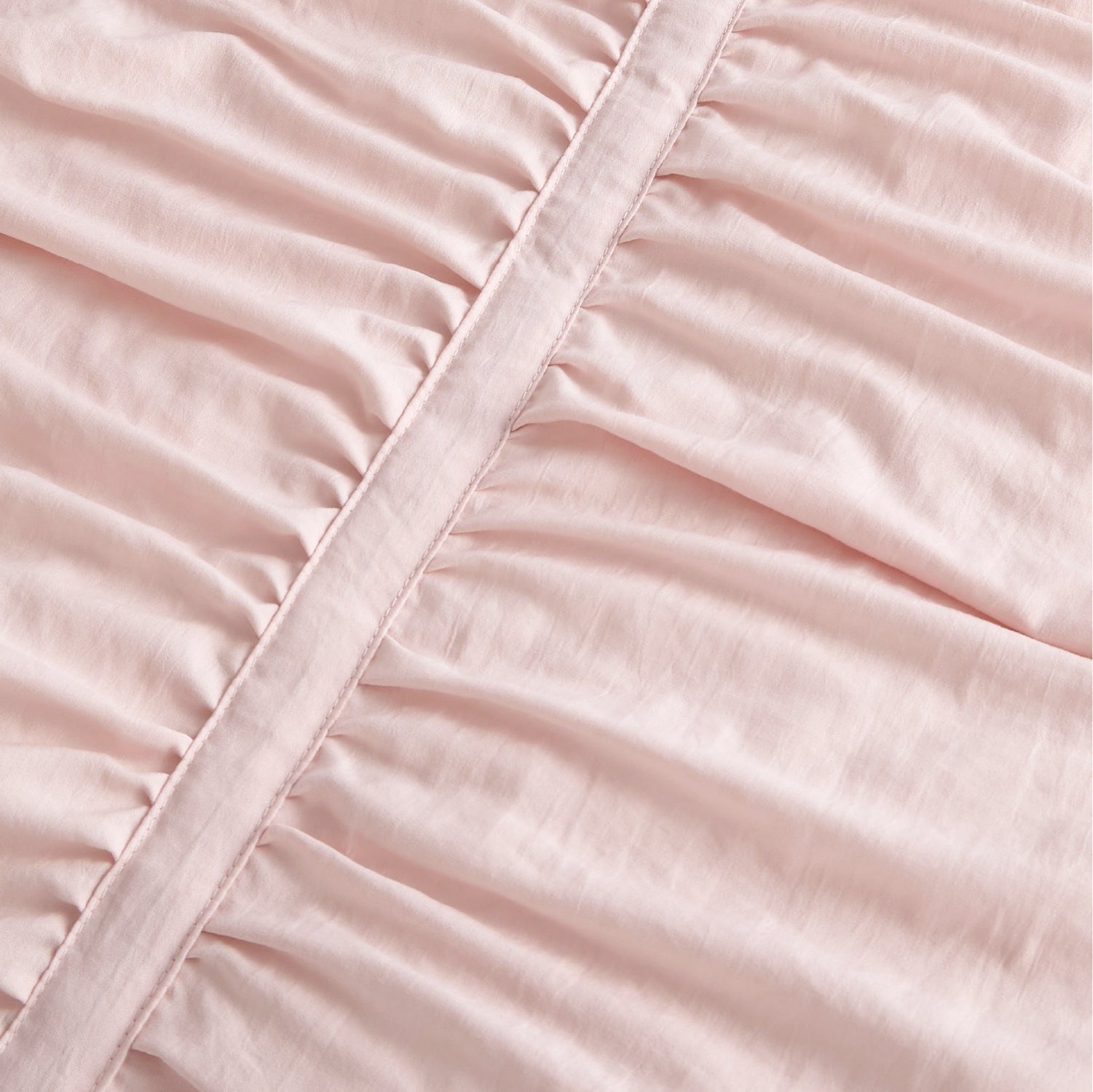 Ruched Bow Comforter Set