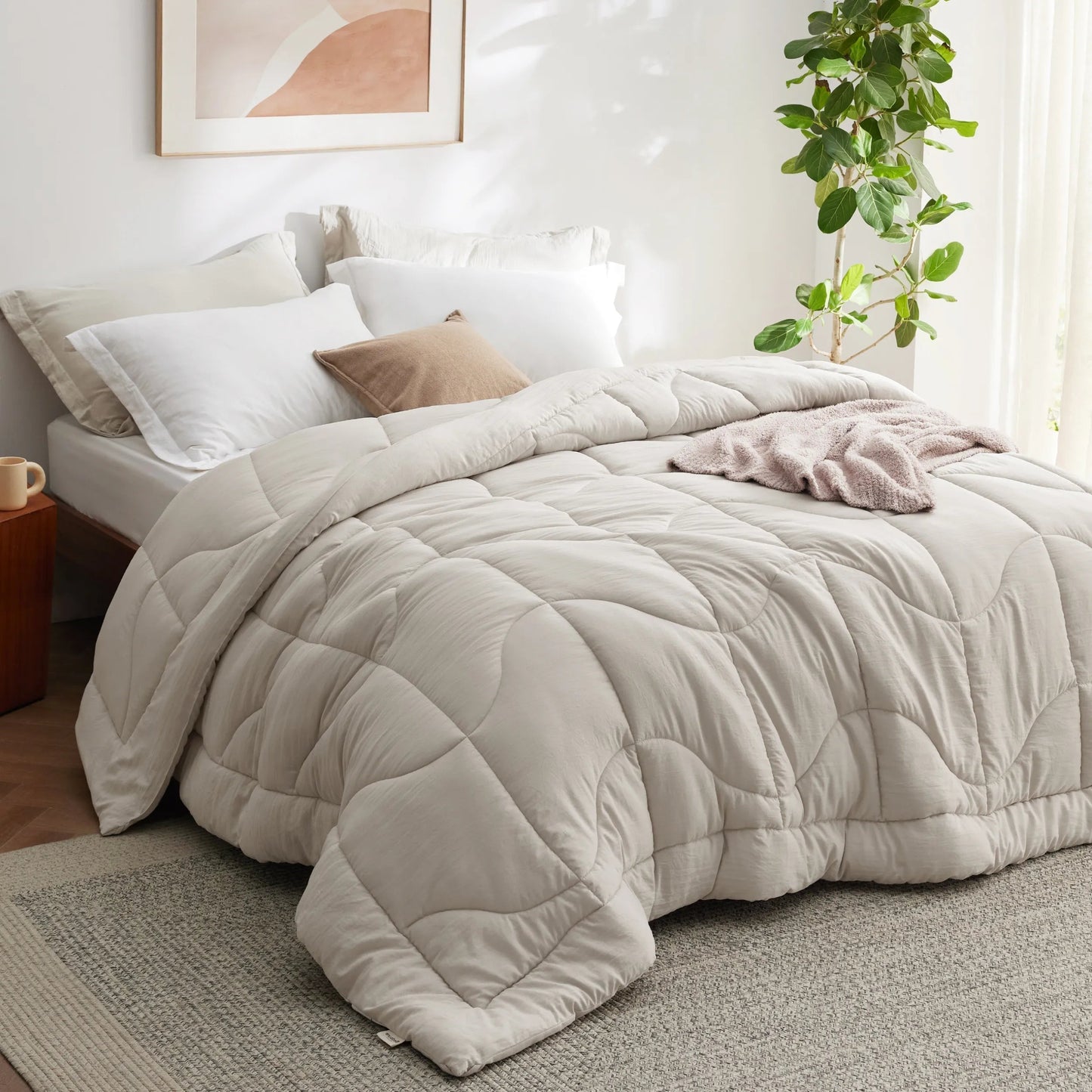 Prewashed Quilted Comforter