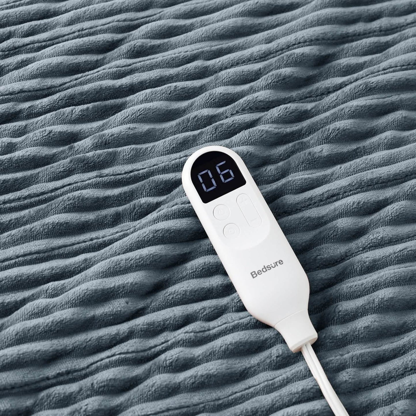 Ribbed Heated Blanket