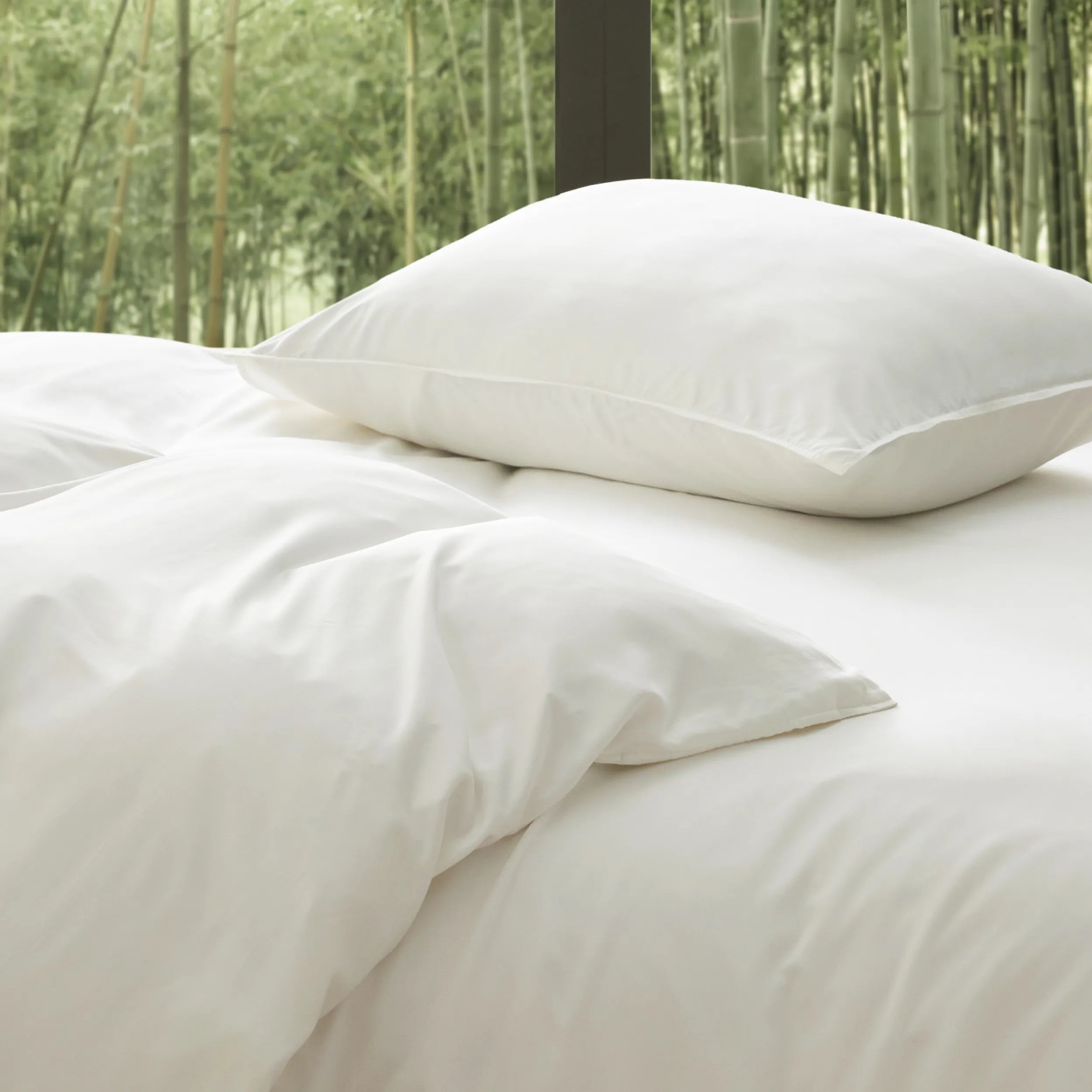PureWovenTM Organically Grown Bamboo Viscose Duvet Cover Set