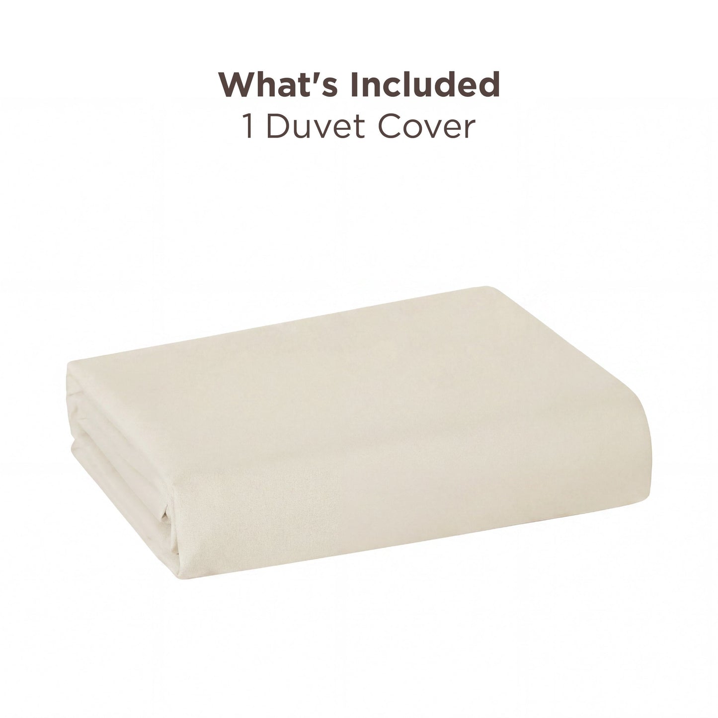 Brushed Microfiber Duvet Cover