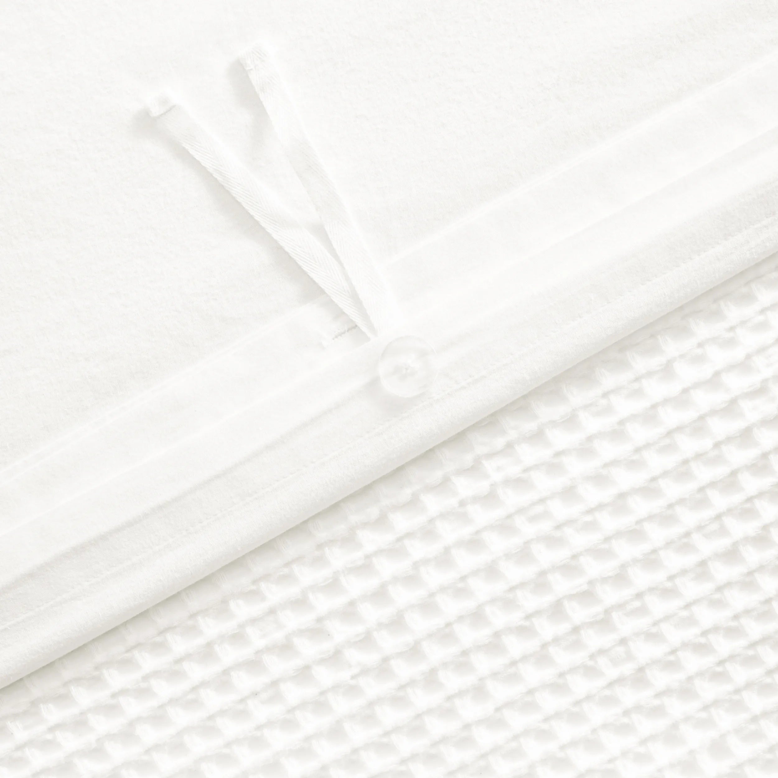 PureWovenTM Cotton Waffle Weave Duvet Cover