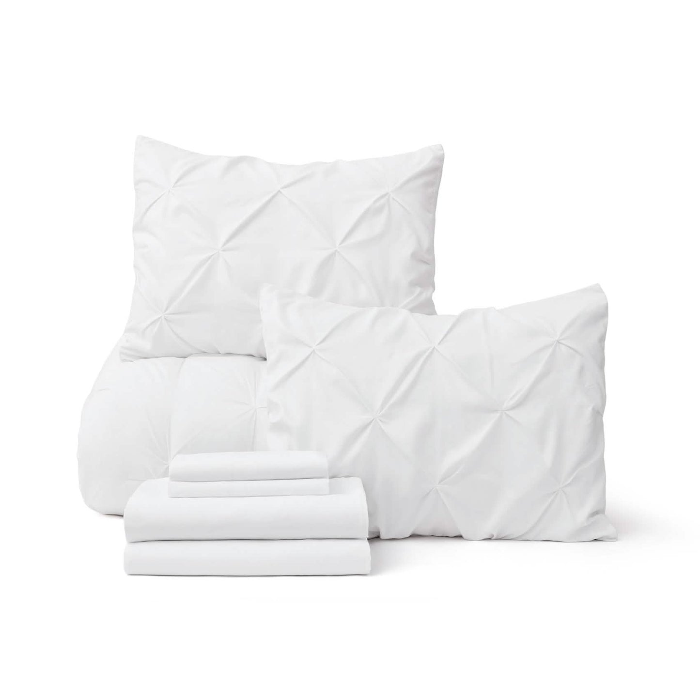 Pintuck Bed-in-a-Bag