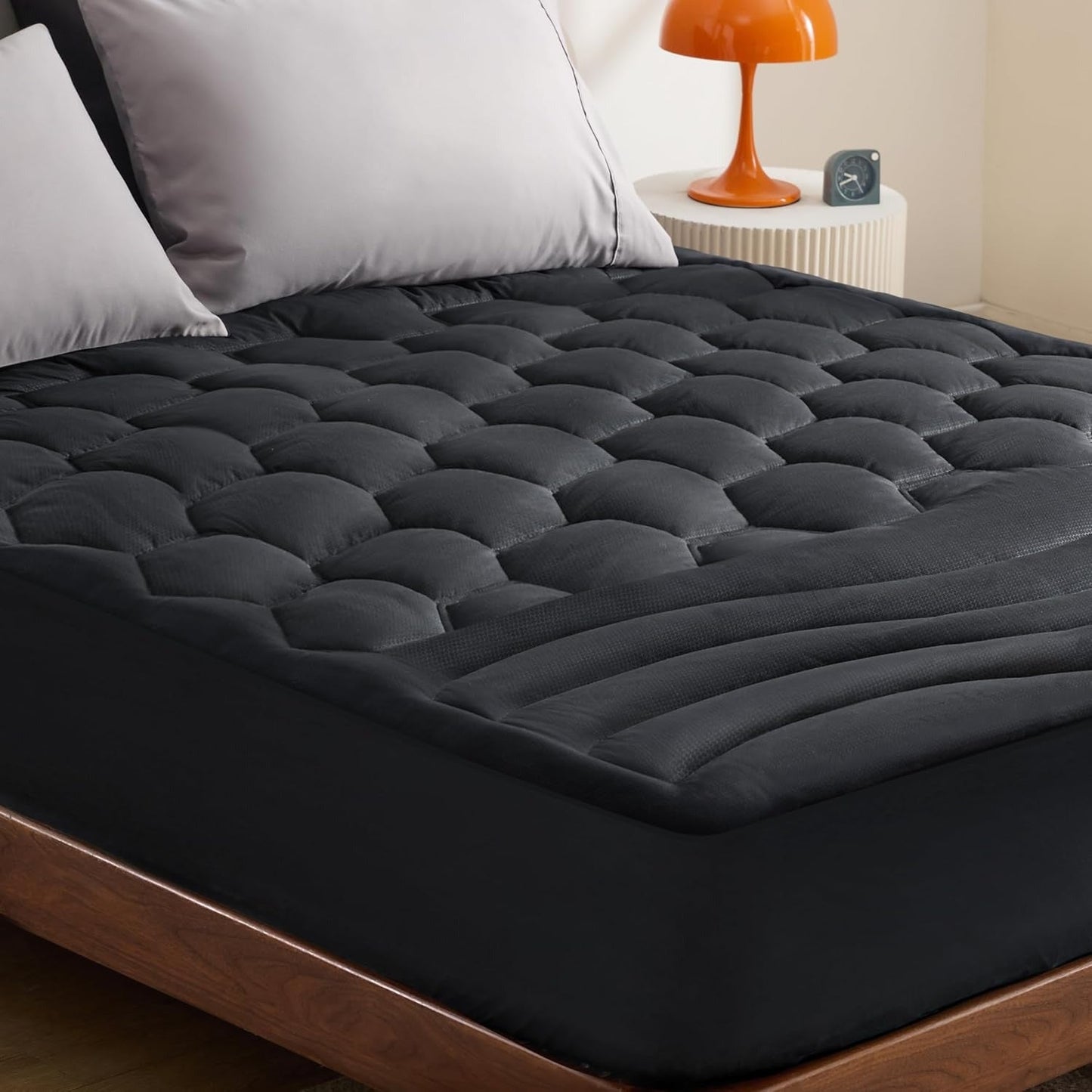 Three-Zone Quilted Mattress Pad