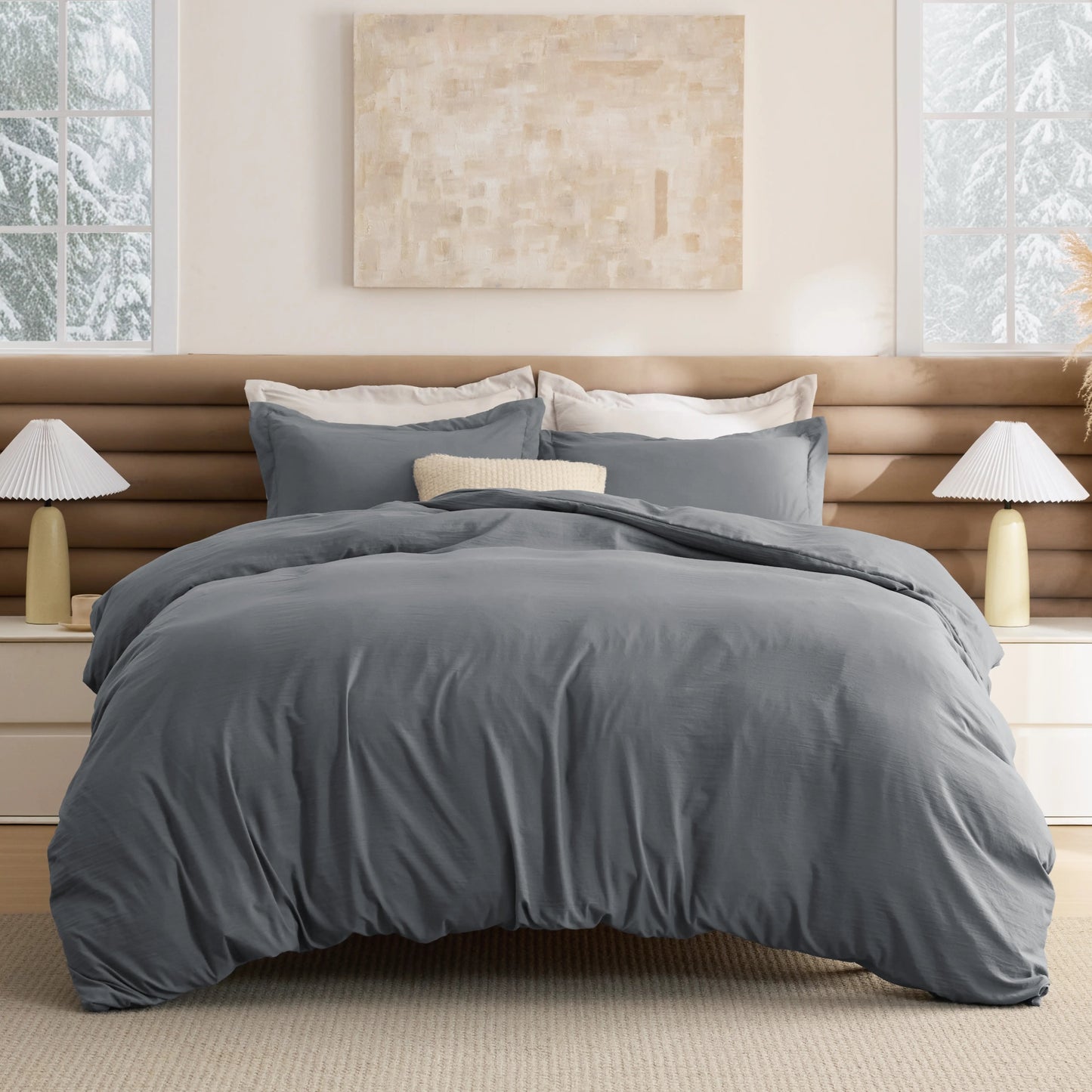 Prewashed Cotton-like Down Alternative Bed-in-a-bag