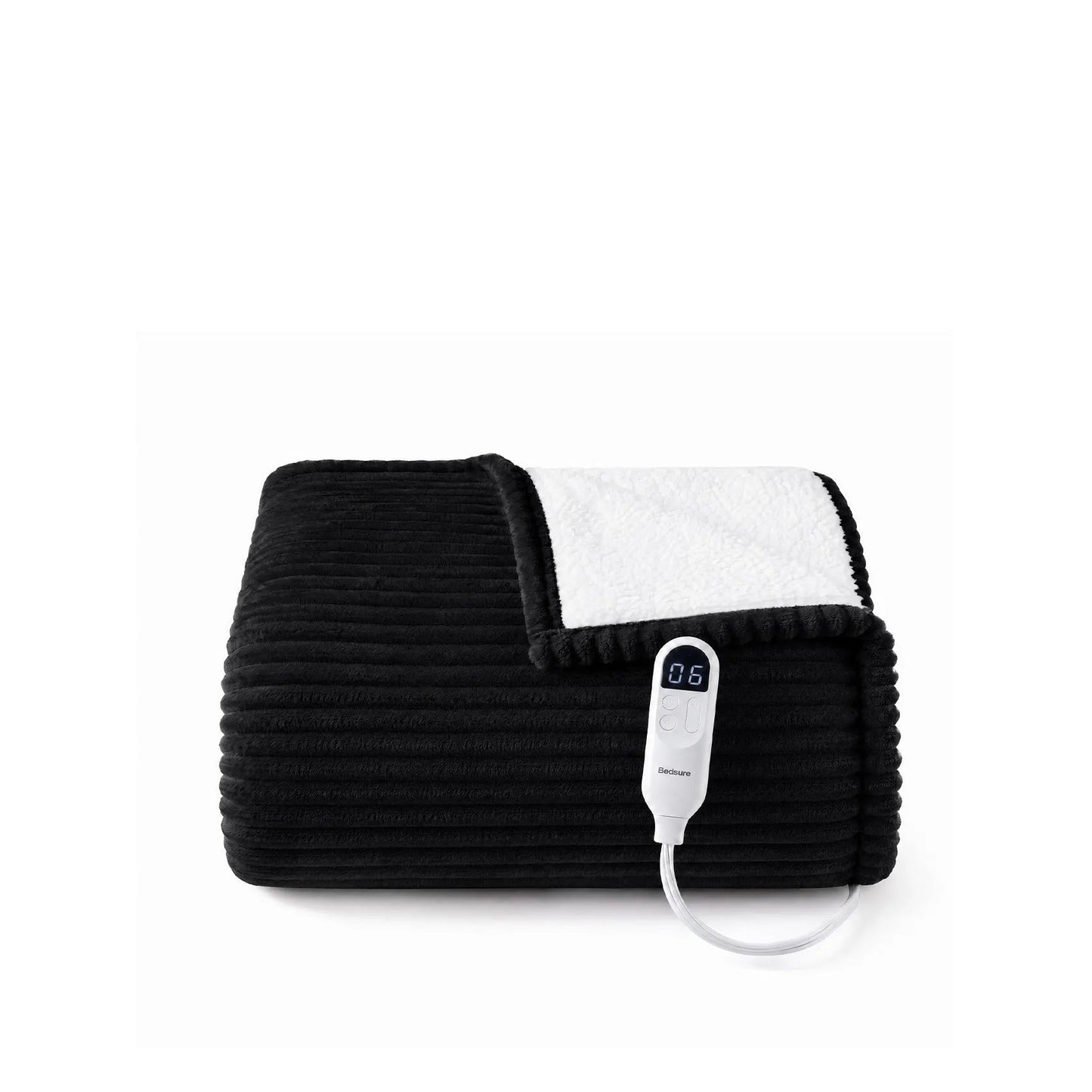 Ribbed Heated Blanket