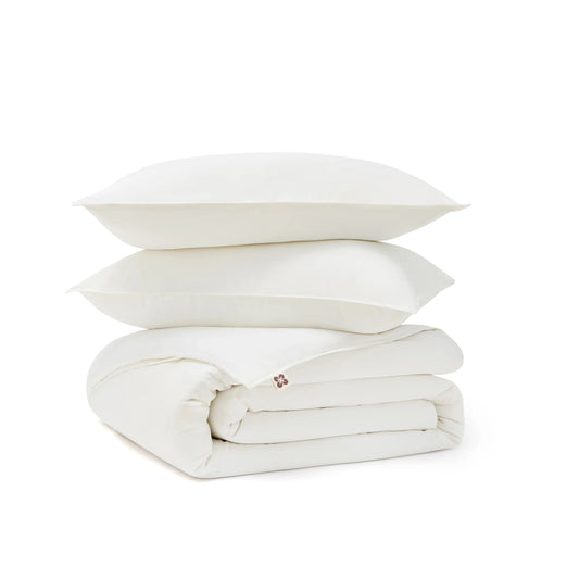 PureWovenTM Organically Grown Bamboo Viscose Duvet Cover Set