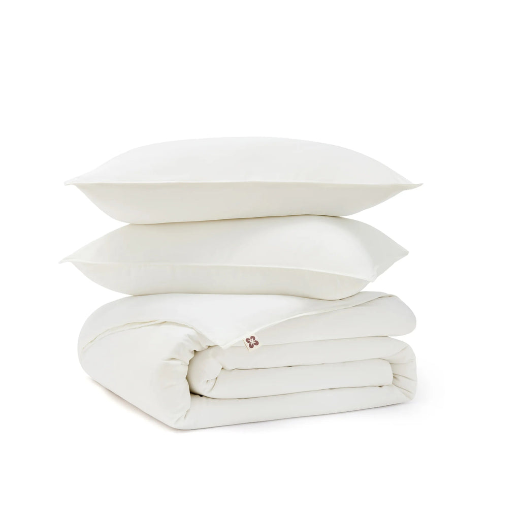 PureWovenTM Organically Grown Bamboo Viscose Duvet Cover Set