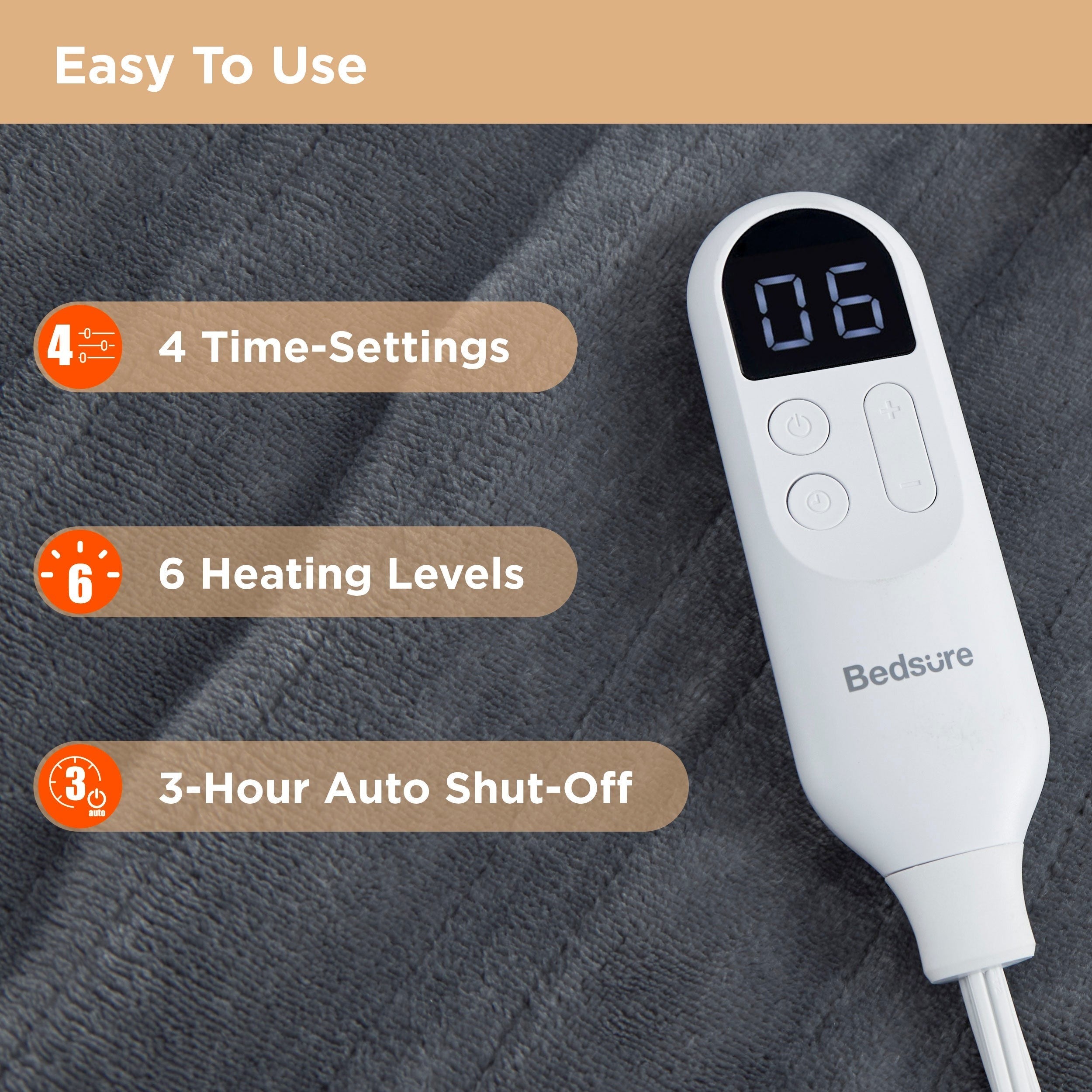 Full-body Sherpa Fleece Heated Blanket Hoodie