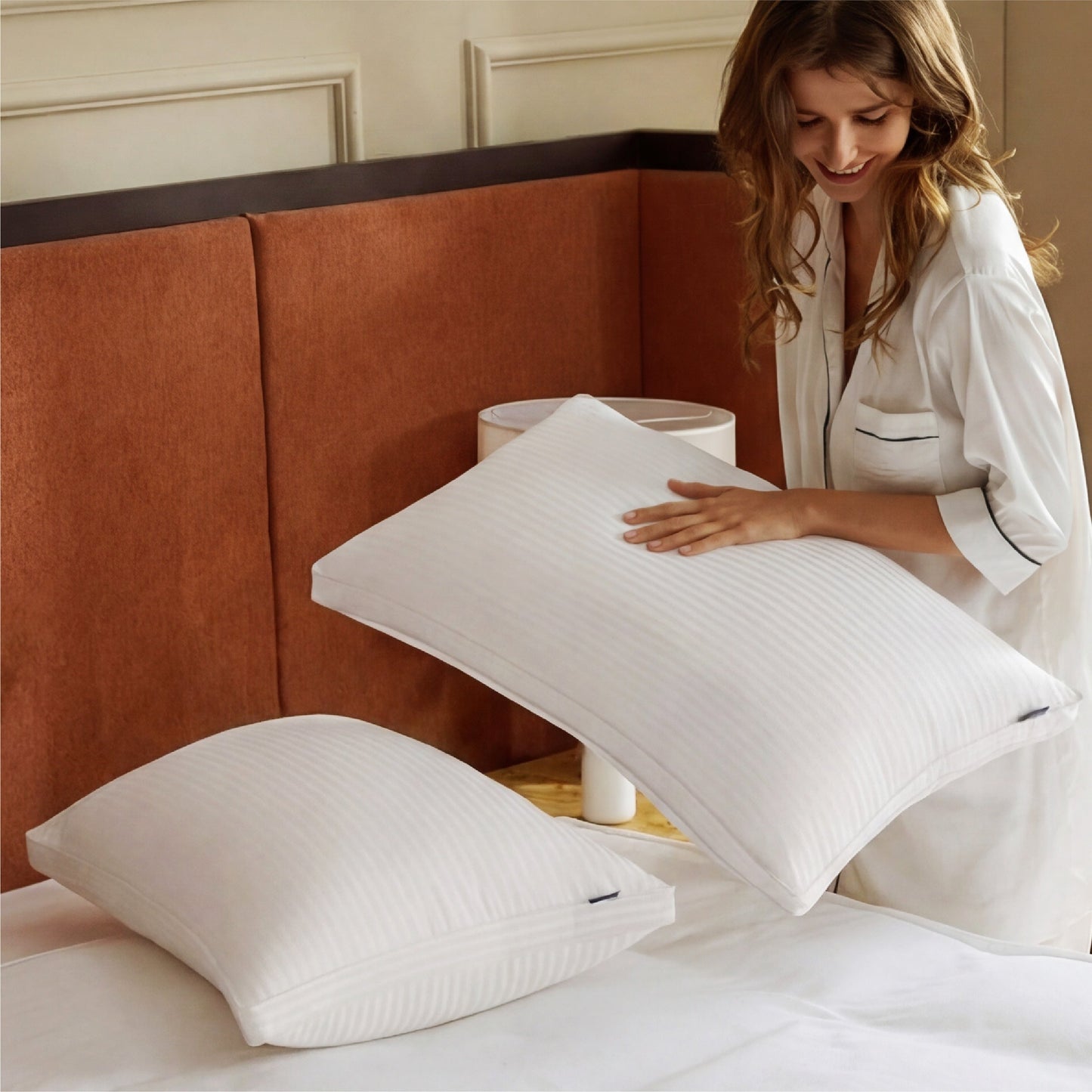 PureWovenTM CottonCloud Luxury Hotel Pillow