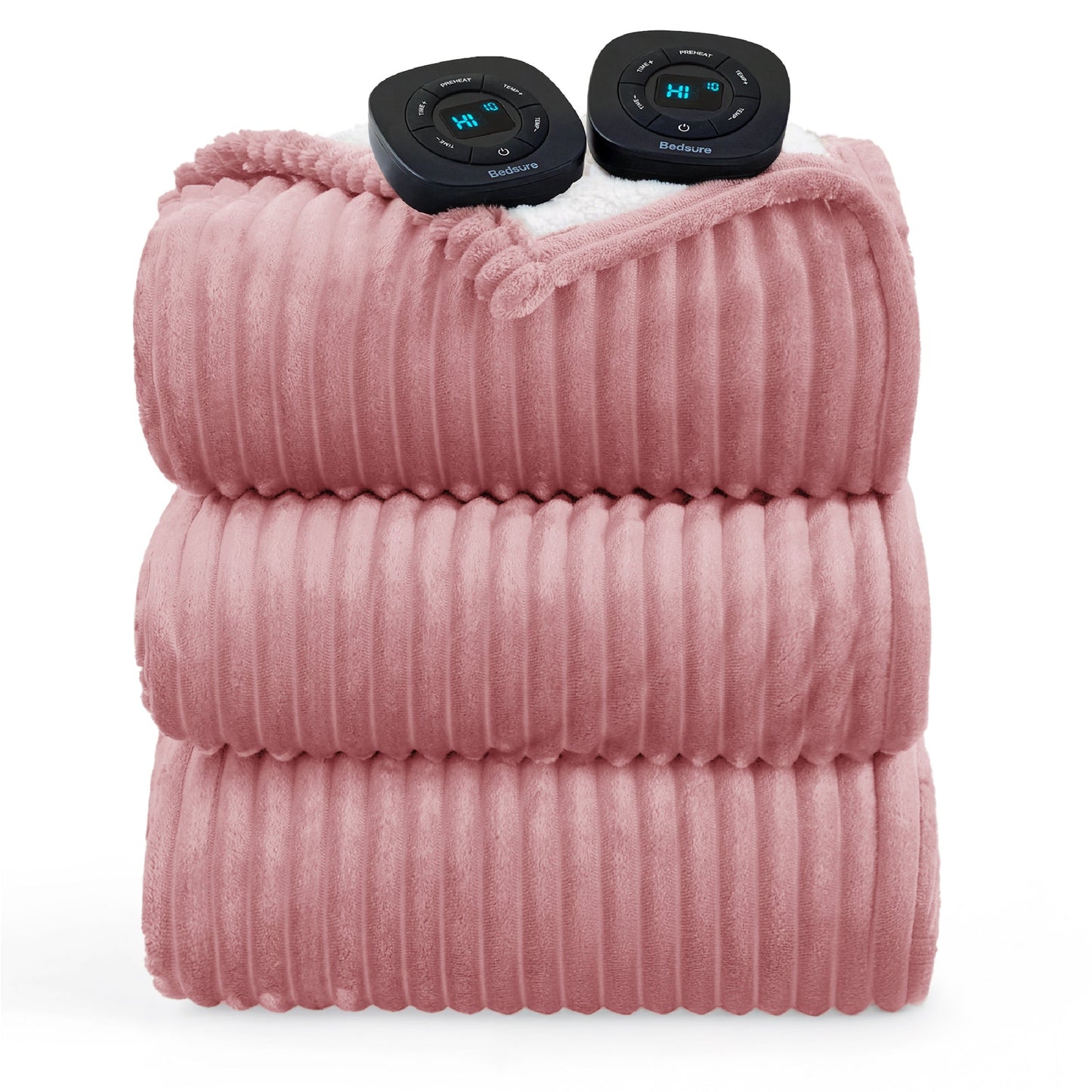 Ribbed Heated Blanket