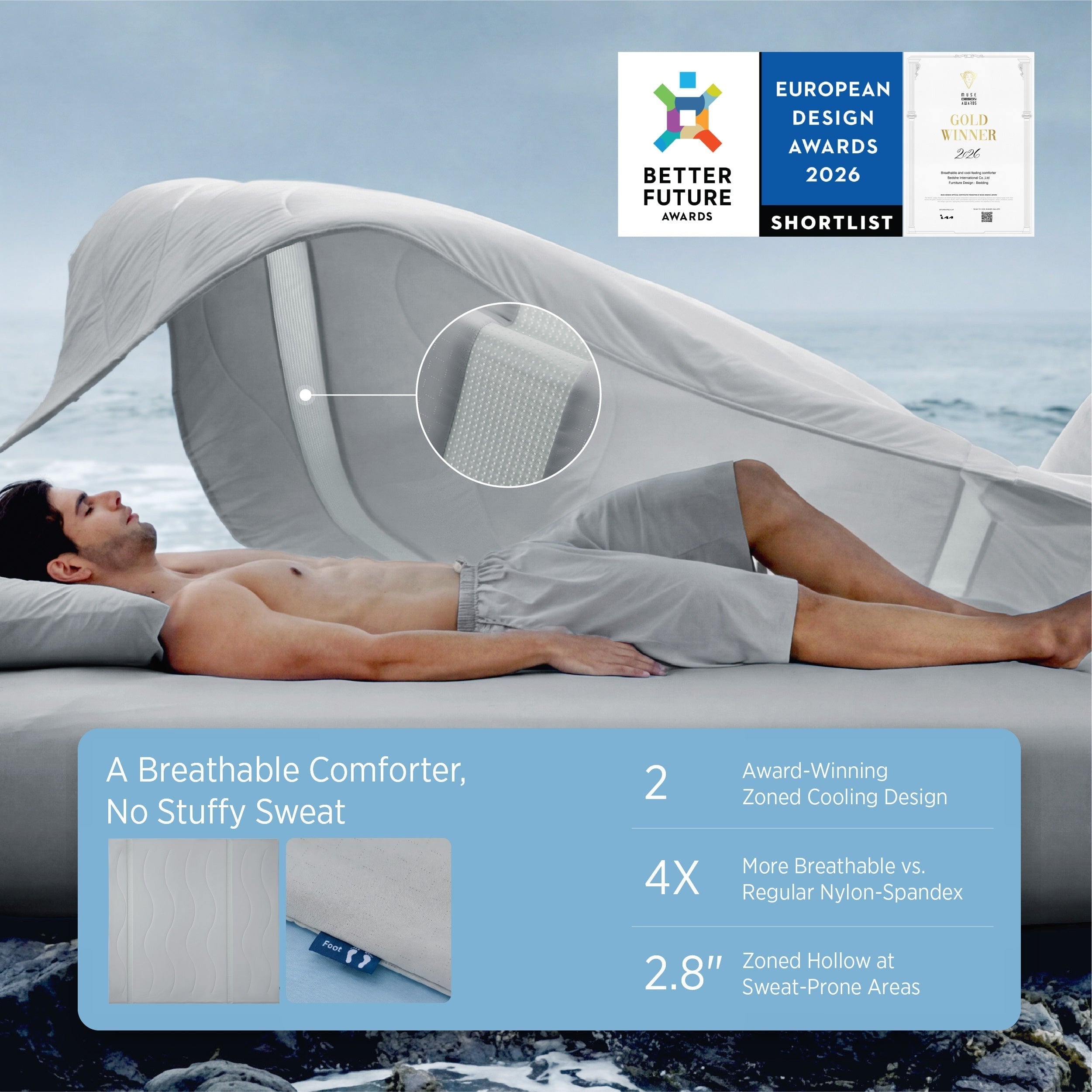 Cooloxy Cooling Comforter