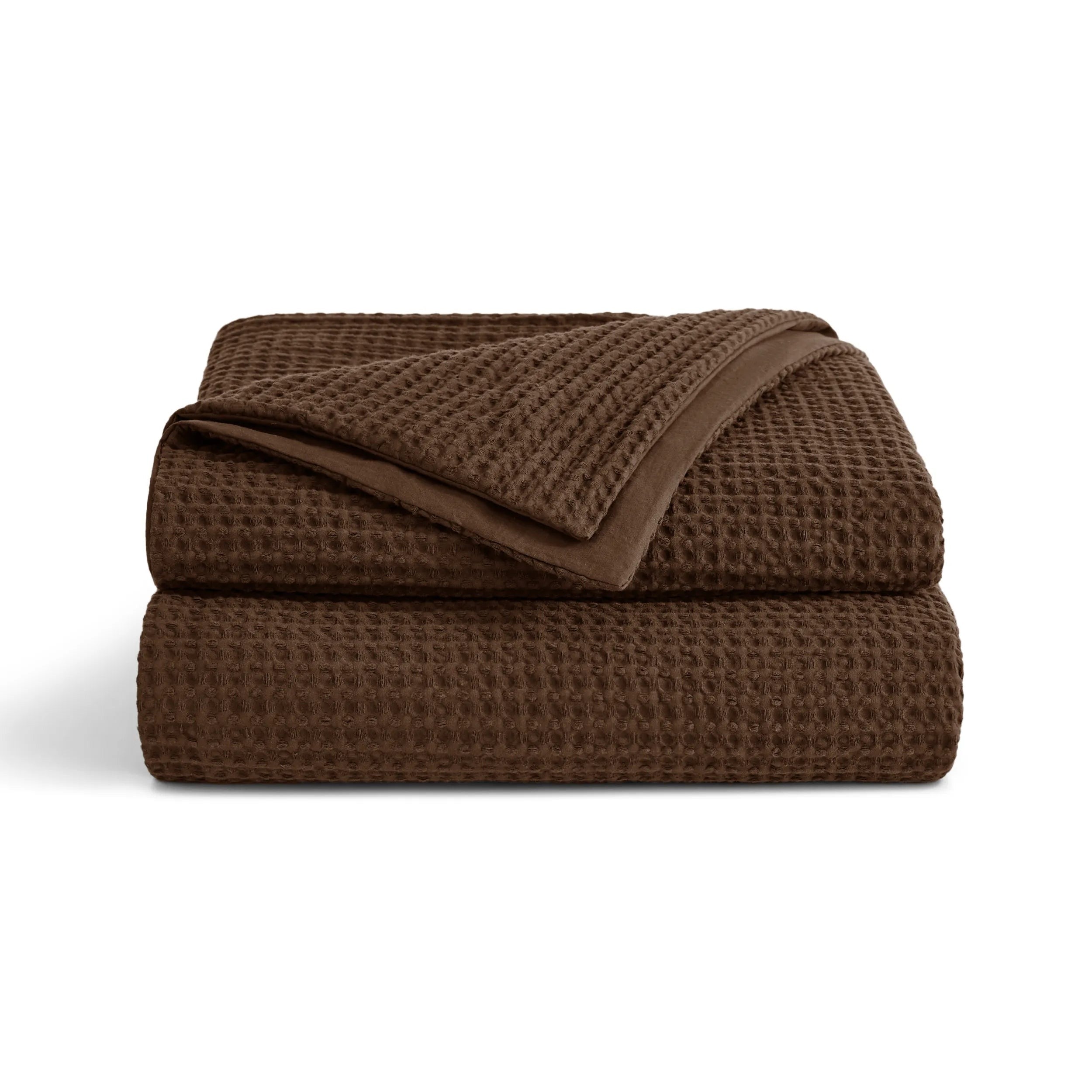 PureWovenTM Cotton Waffle Weave Duvet Cover
