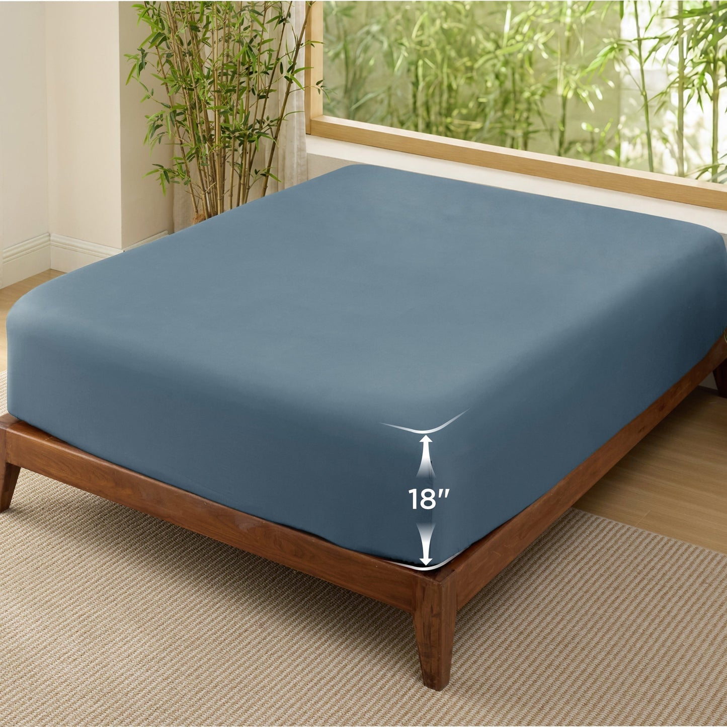 Rayon Derived From Bamboo Fitted Sheet