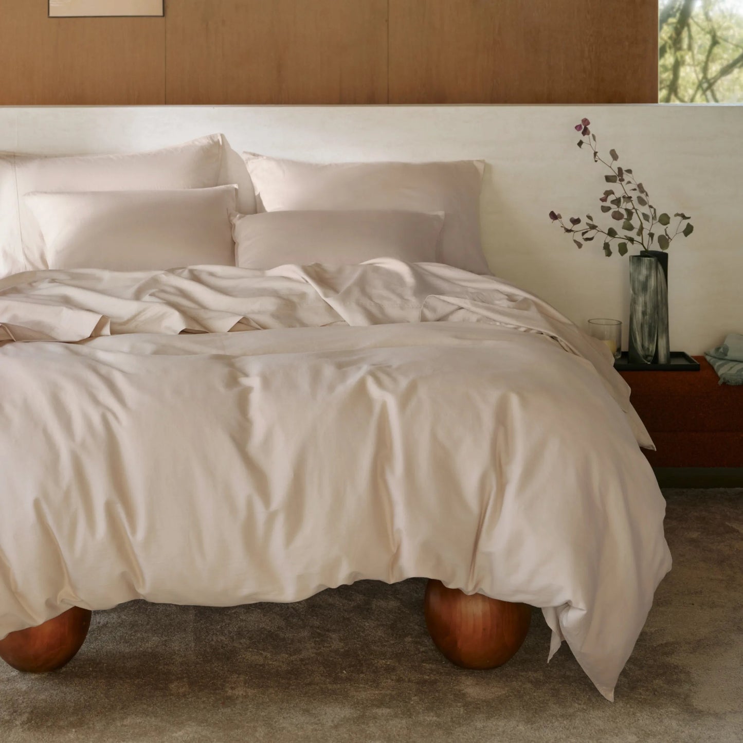 PureWovenTM Organic Cotton Duvet Cover Set