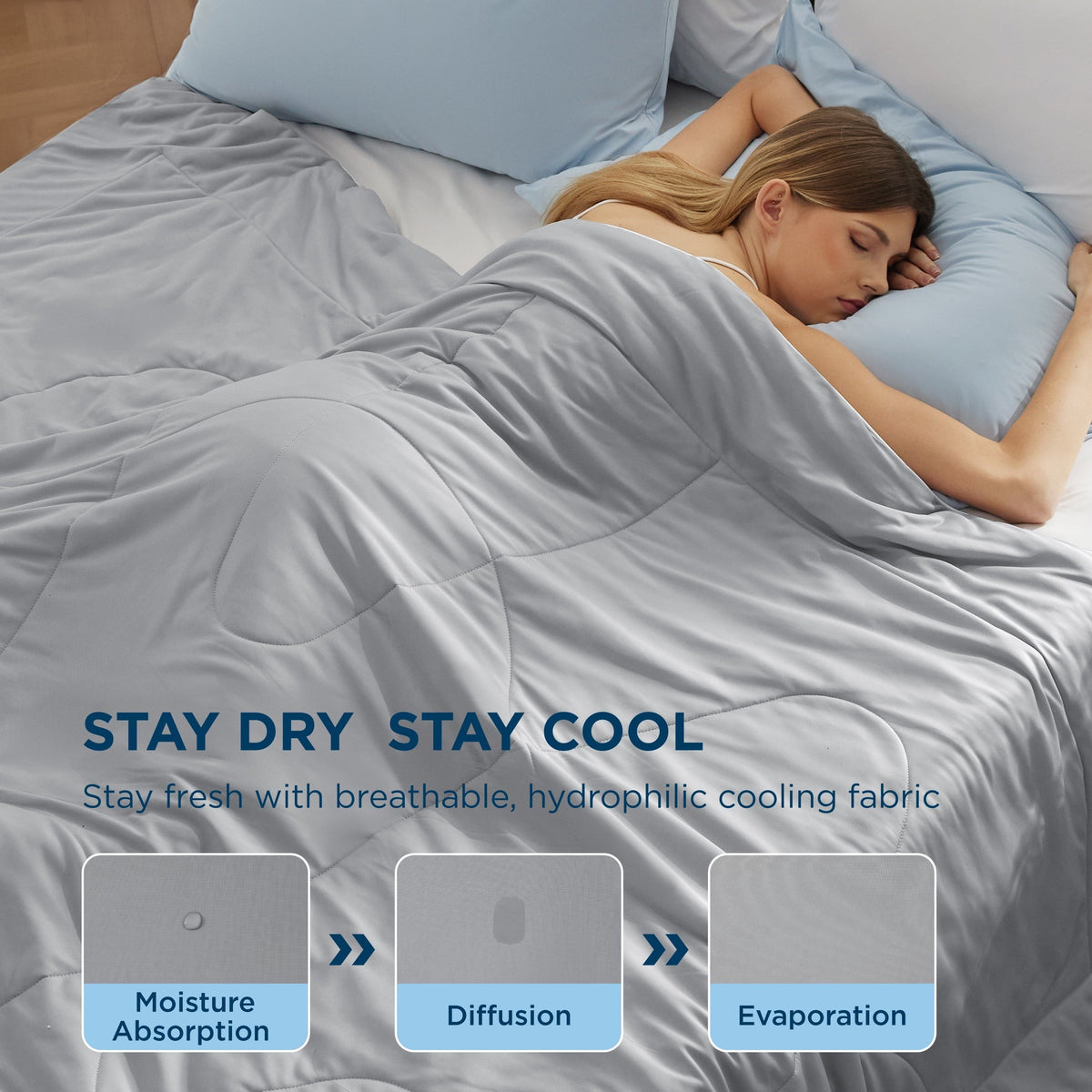 Nylon Cooling Comforter