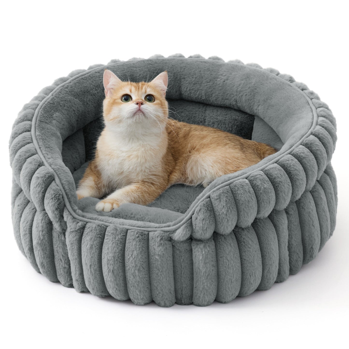 ComfyFleeceTM Dual-layer Cat Bed