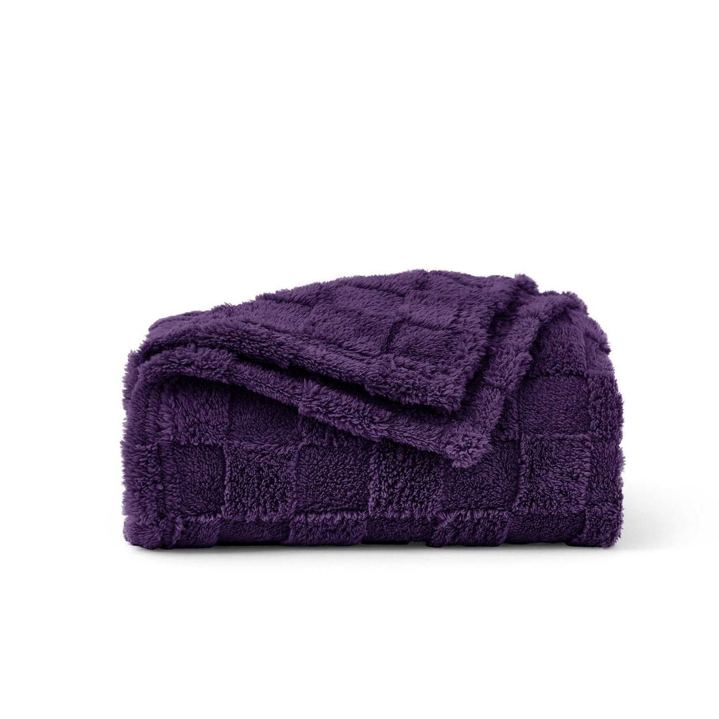 Jacquard Shaggy Sherpa Blanket
