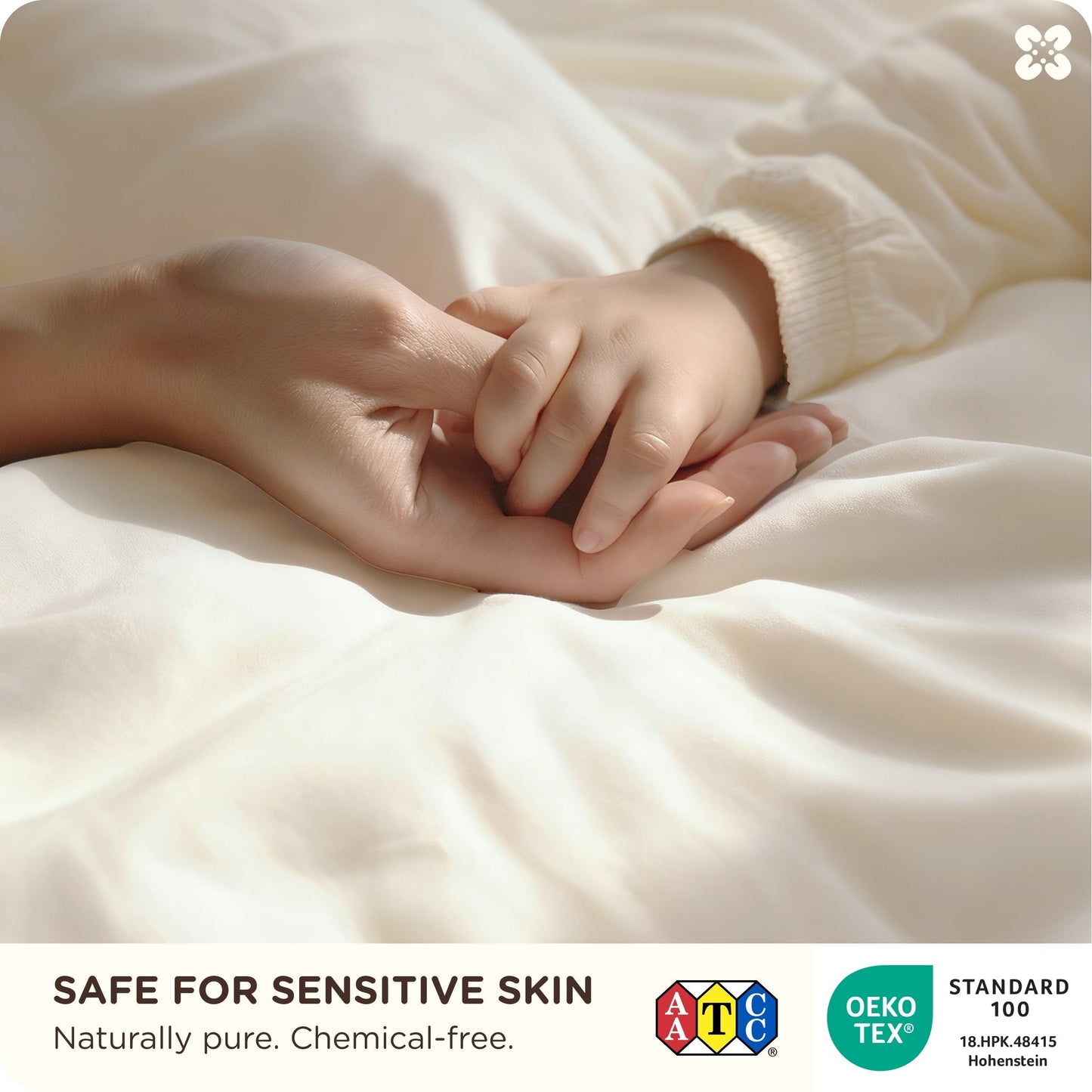 PureWovenTM Organic Cotton Sheet Set