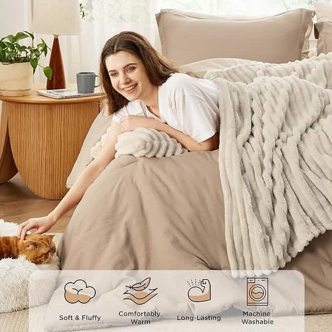 Striped Comforter Set