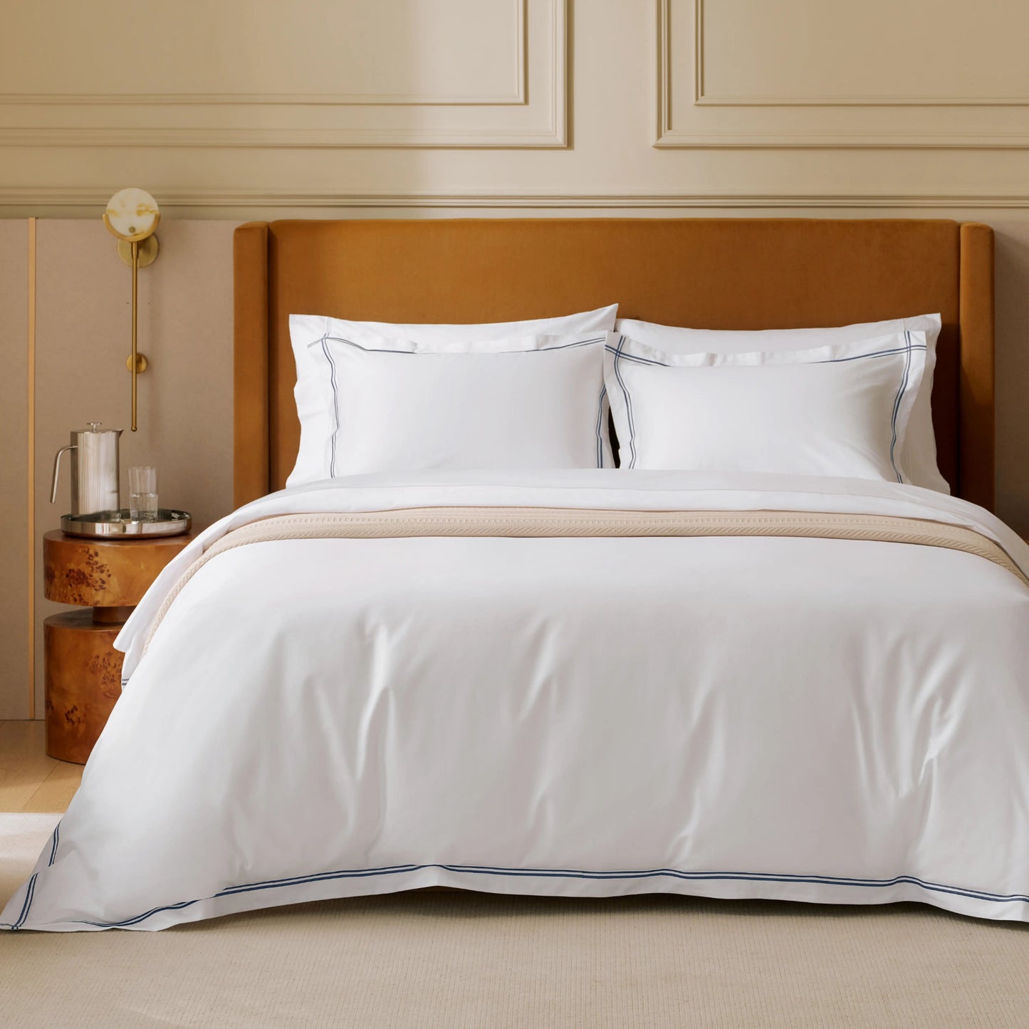PureWovenTM Giza Egyptian Cotton Duvet Cover Set