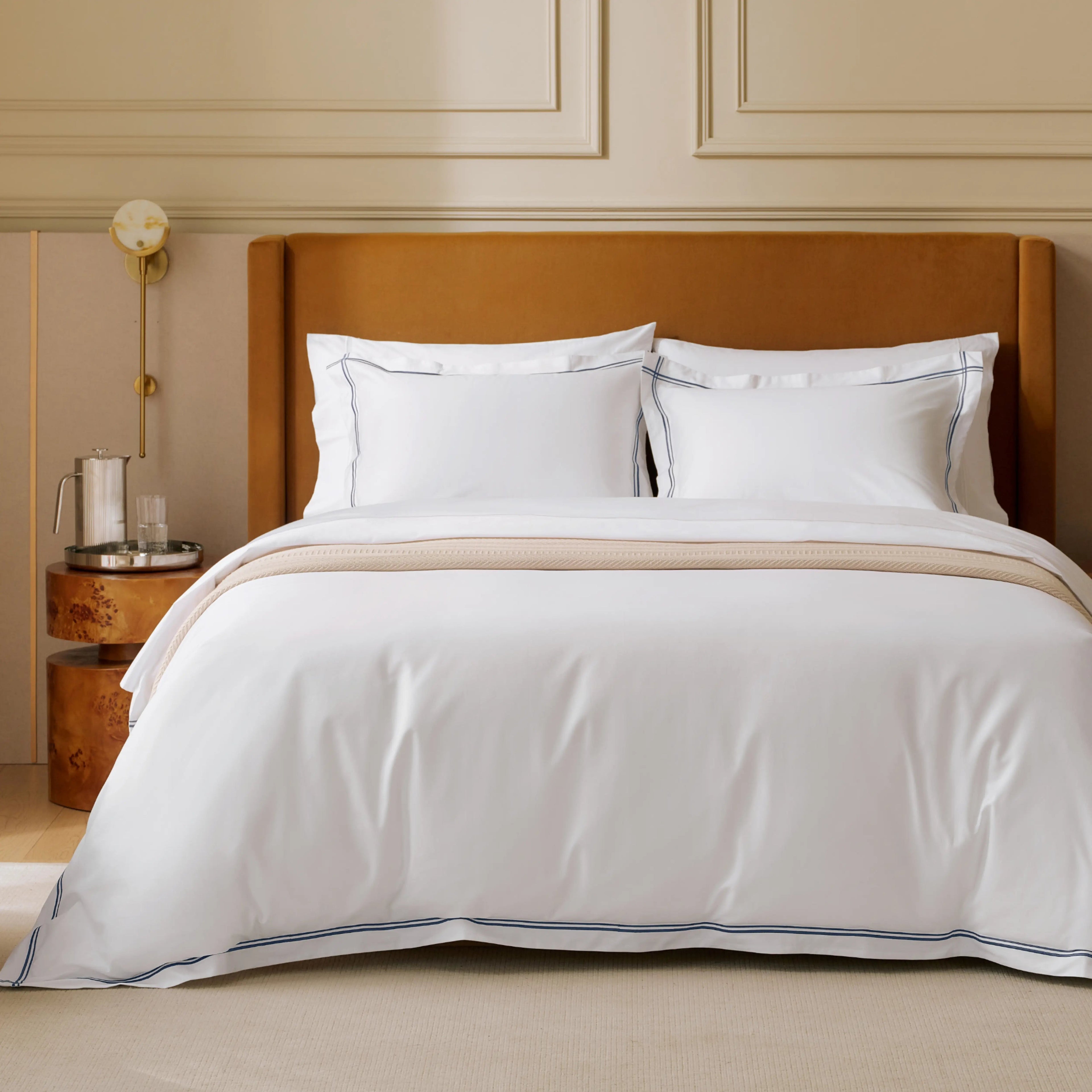 PureWovenTM Giza Egyptian Cotton Duvet Cover Set