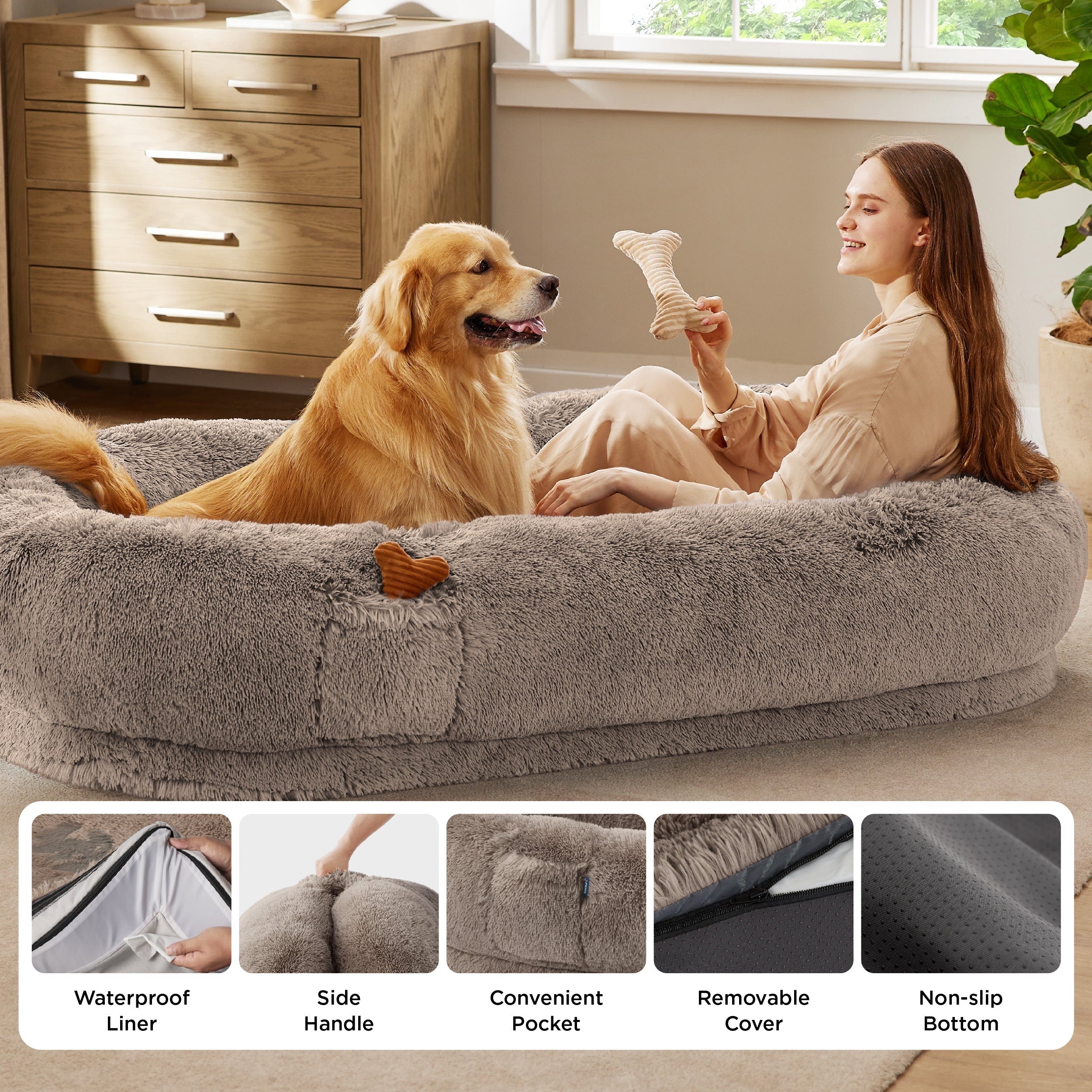 Human Dog Bed
