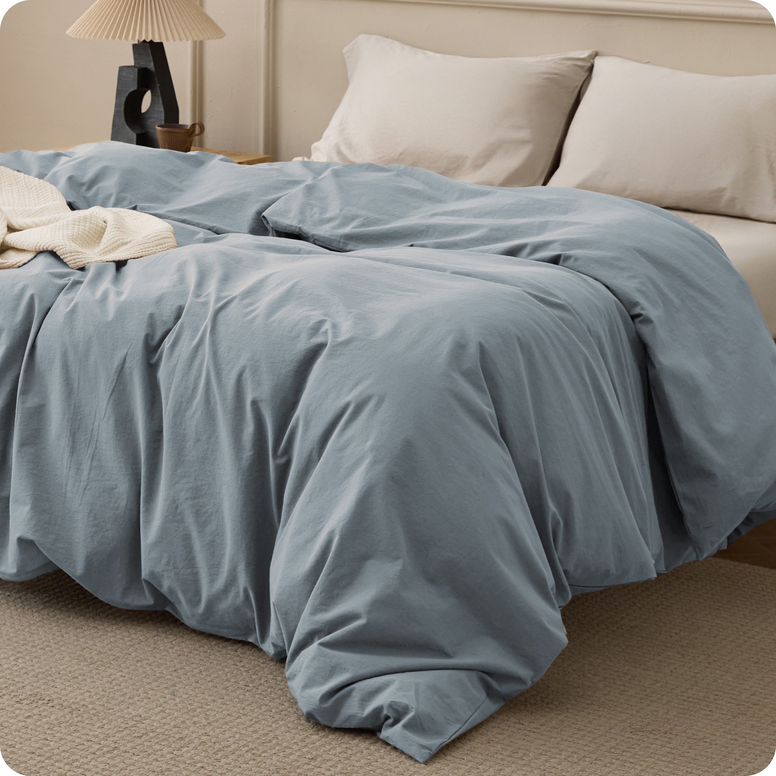 Washed Cotton Duvet Cover