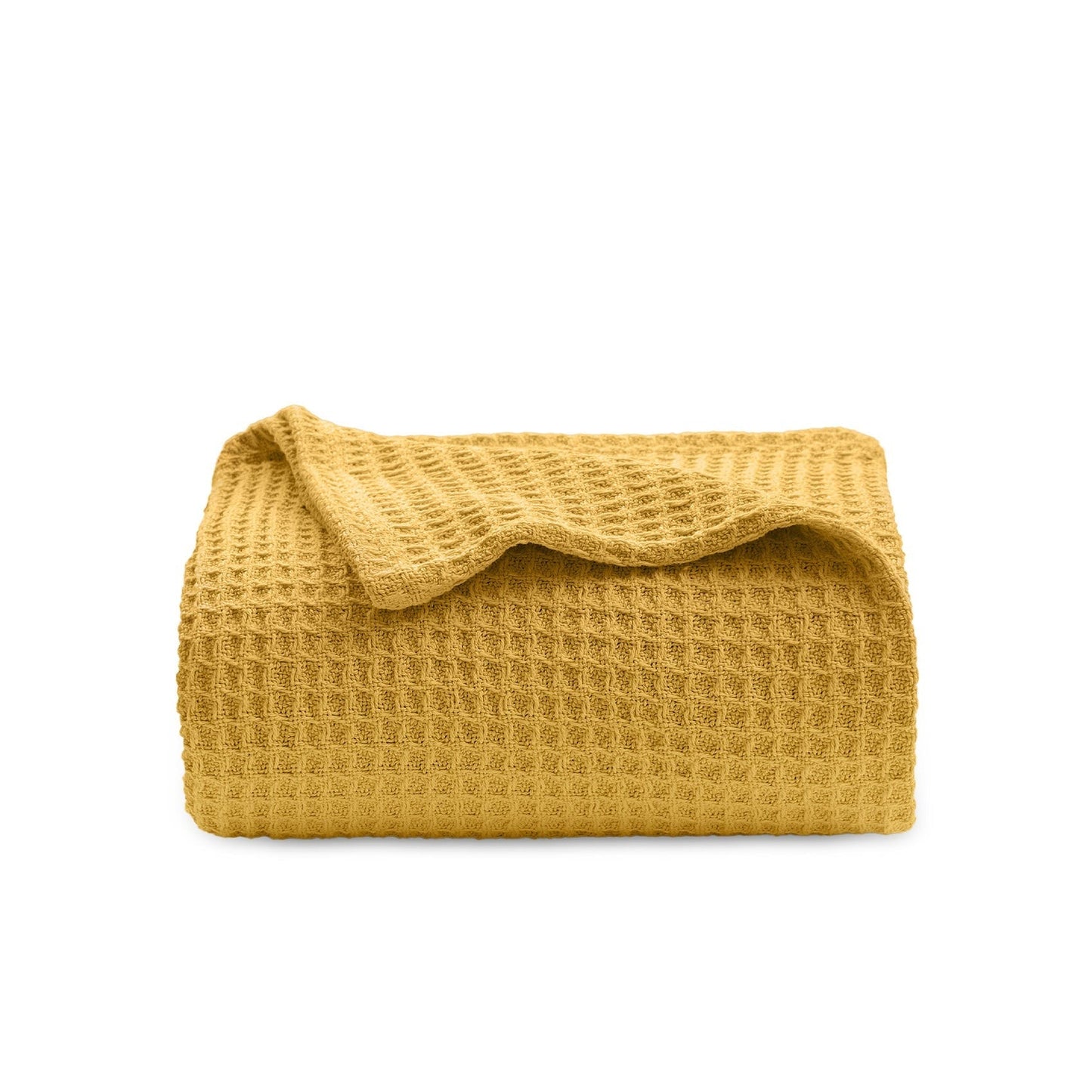 Cotton Waffle Weave Blanket